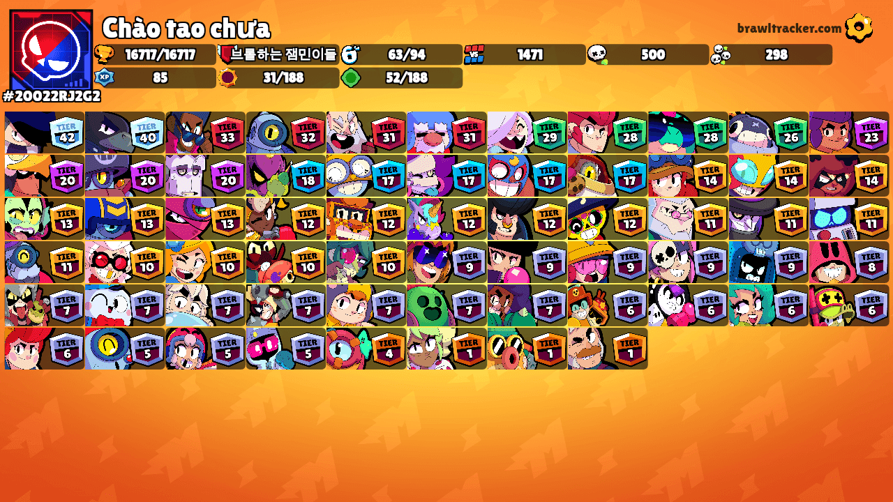 Chào tao chưa's Ranks