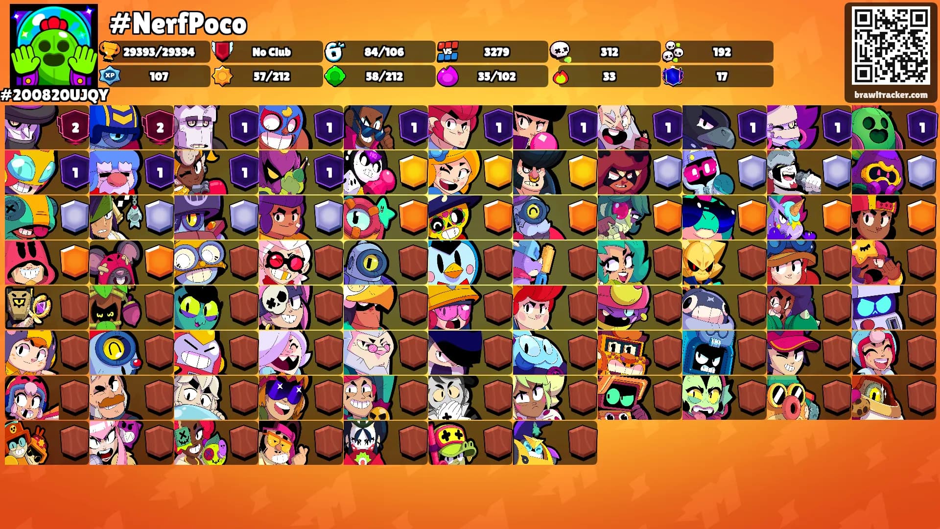 #NerfPoco's Ranks