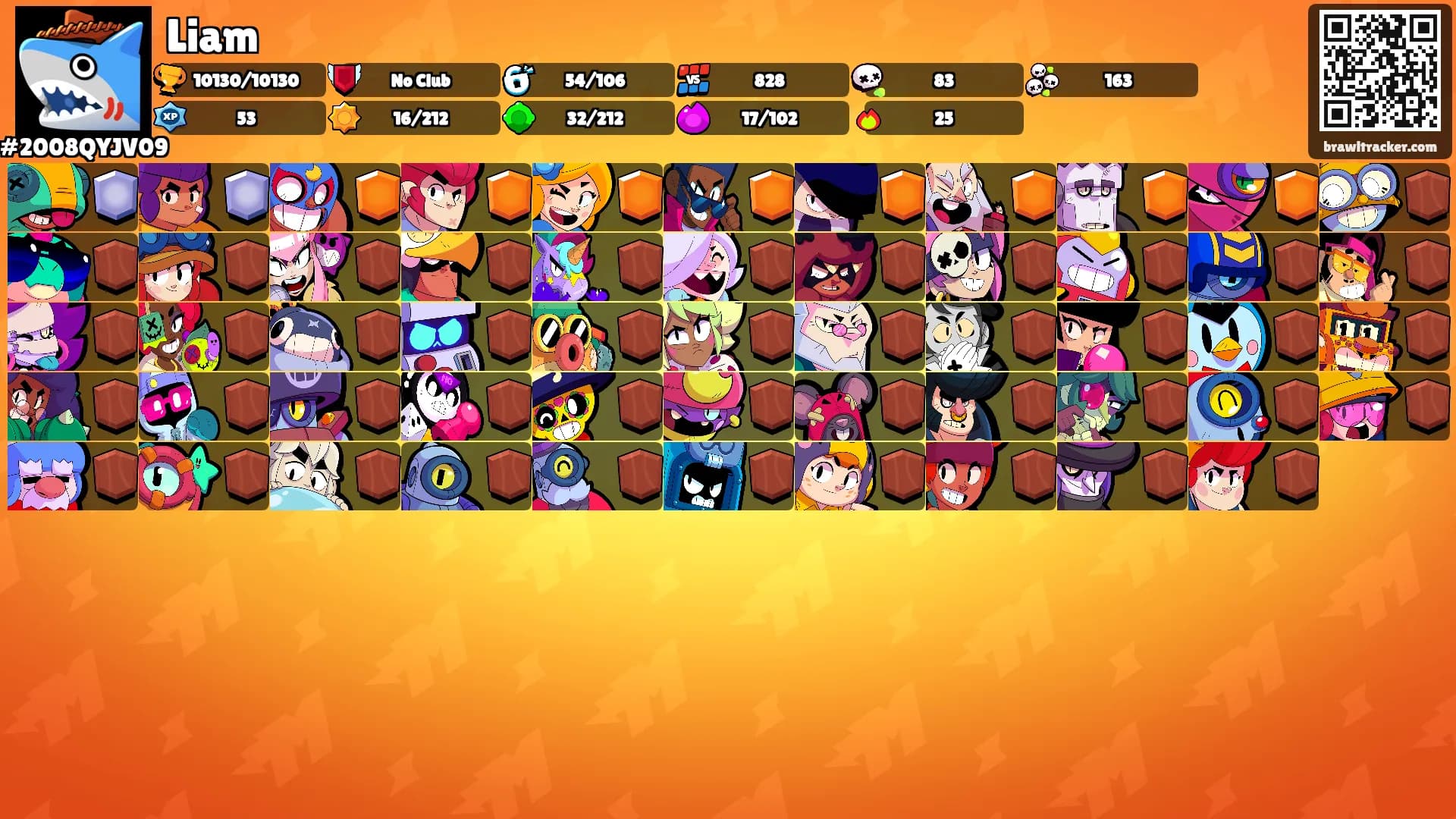 Liam's Ranks