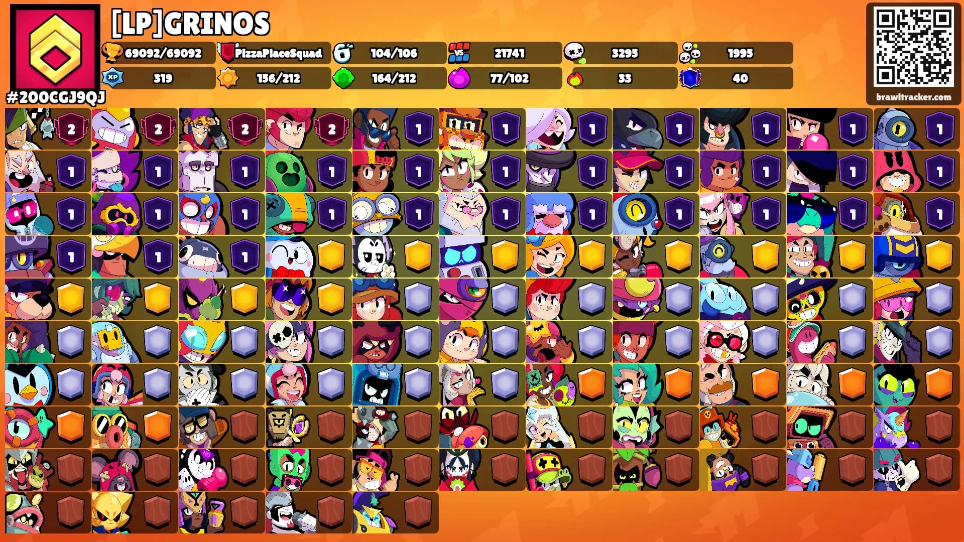 [LP]GRINOS's Ranks