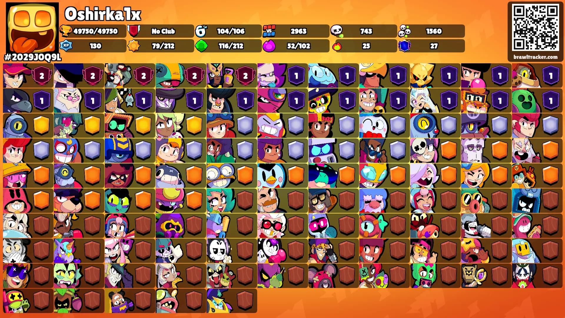Oshirka1x's Ranks