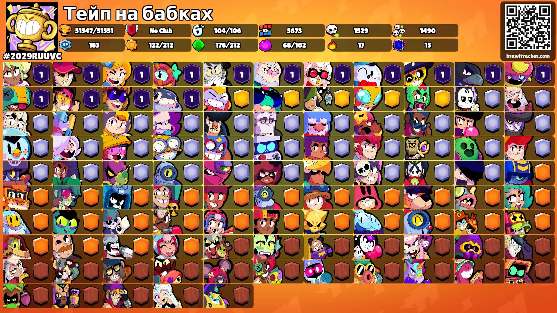 Тейп на бабках's Ranks
