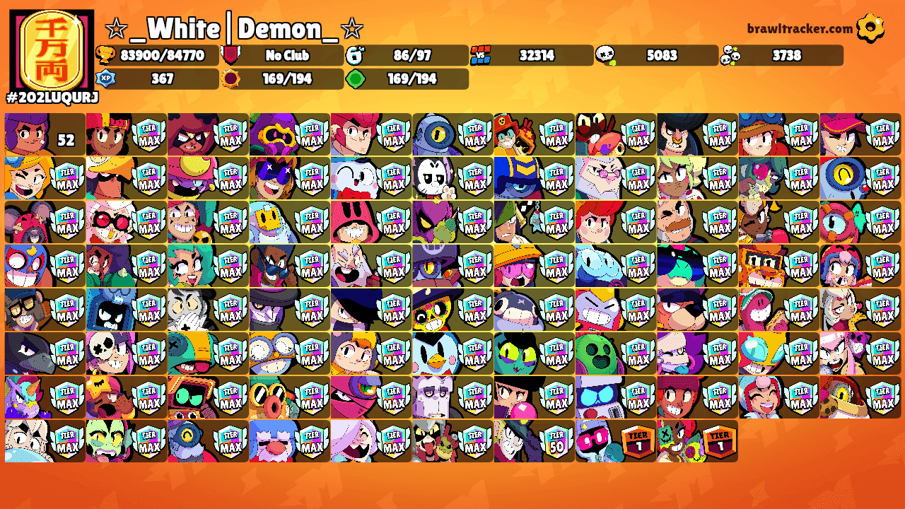 ☆_White|Demon_☆'s Ranks