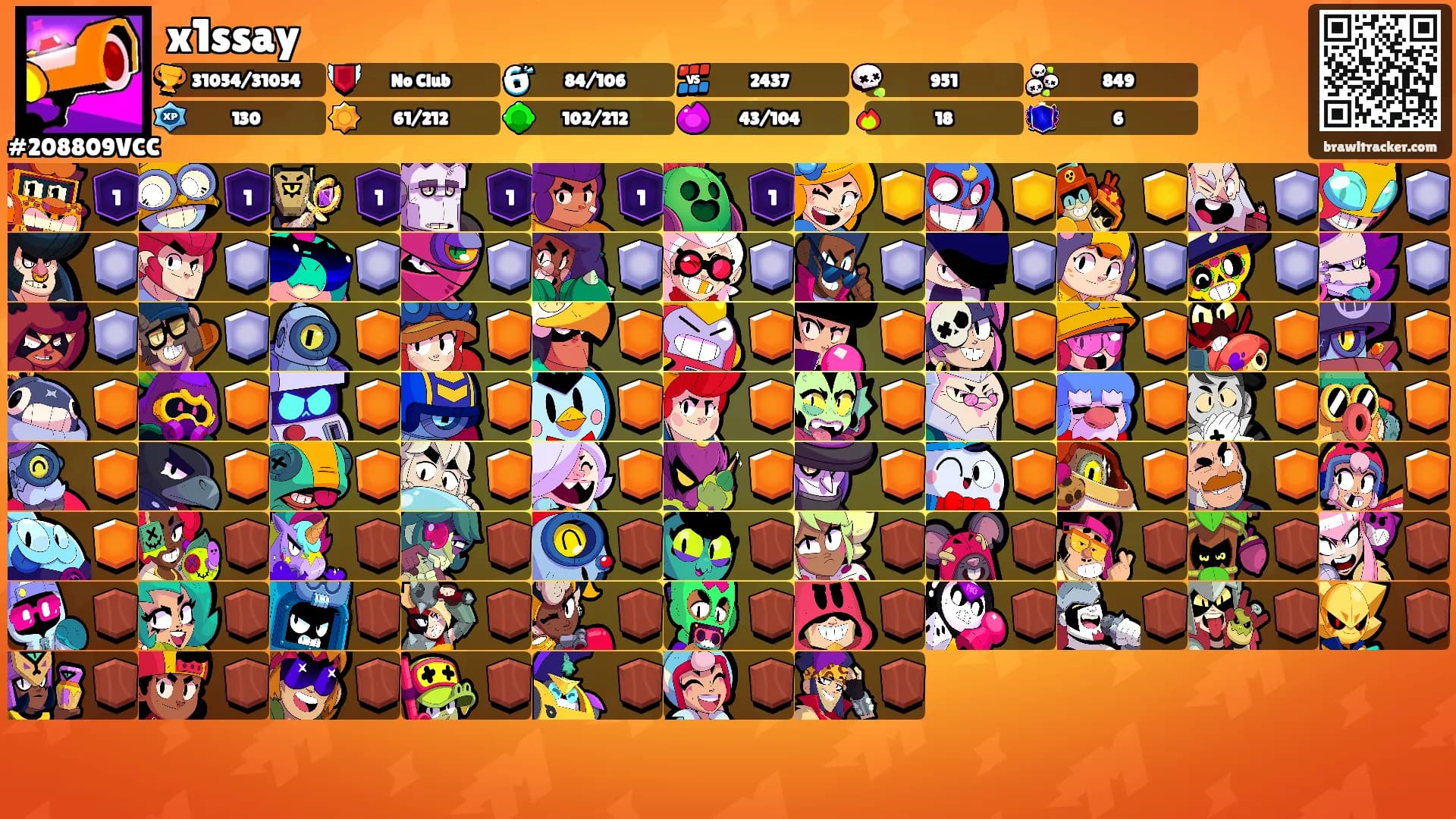 x1ssay's Ranks