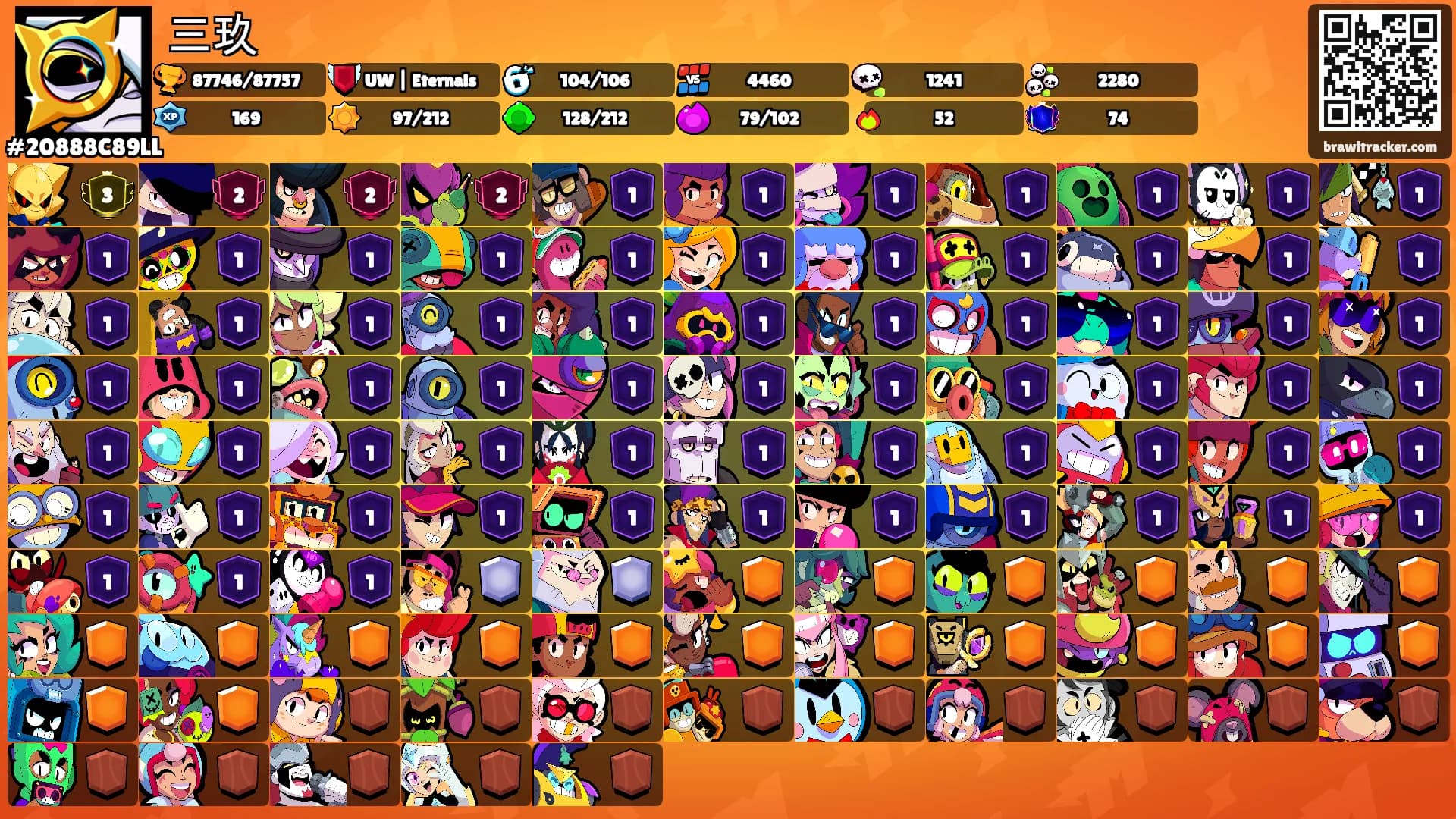 三玖's Ranks