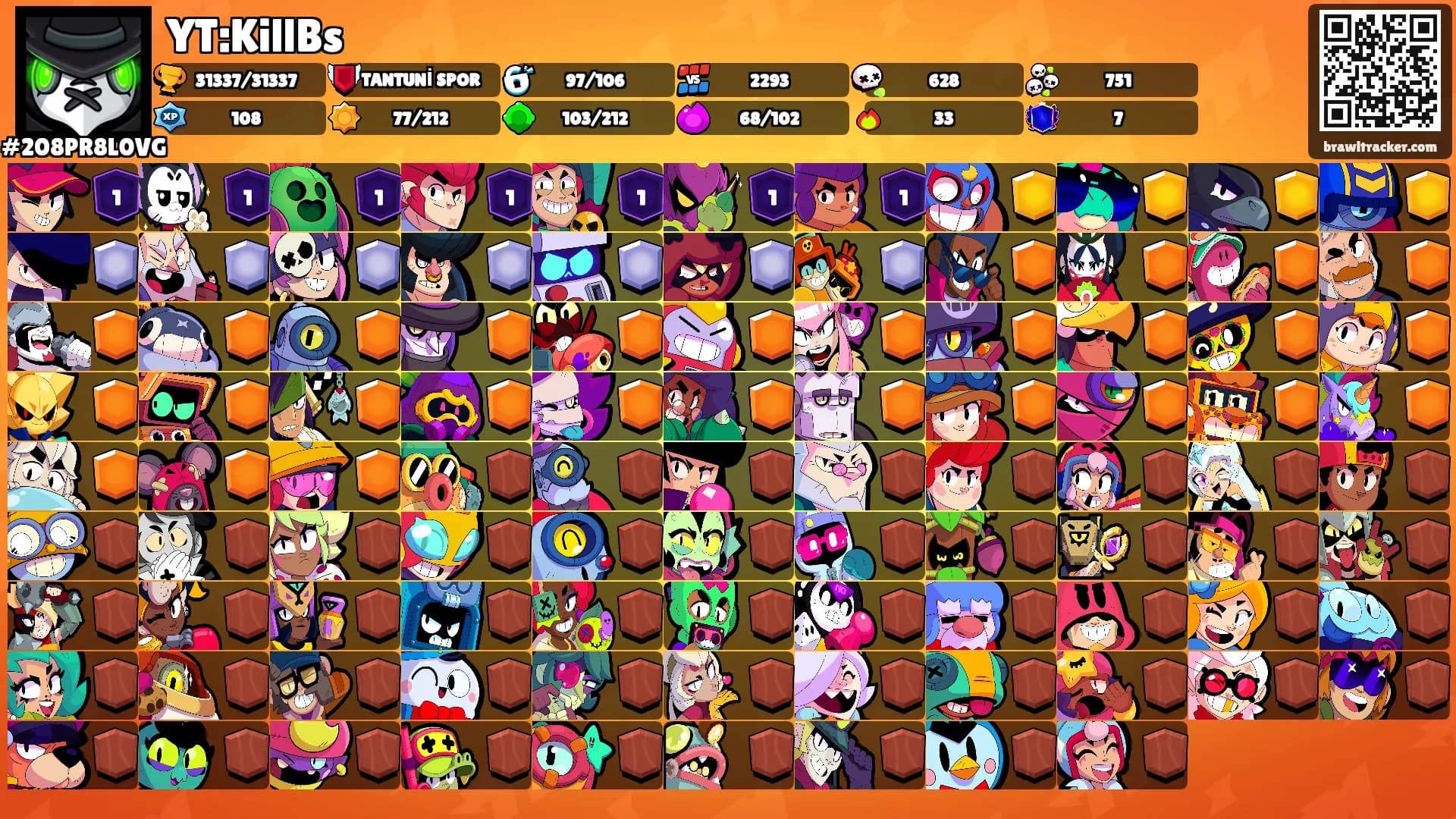 YT:KillBs's Ranks