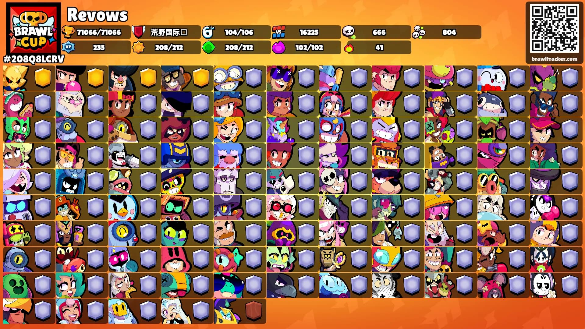 Revows's Ranks