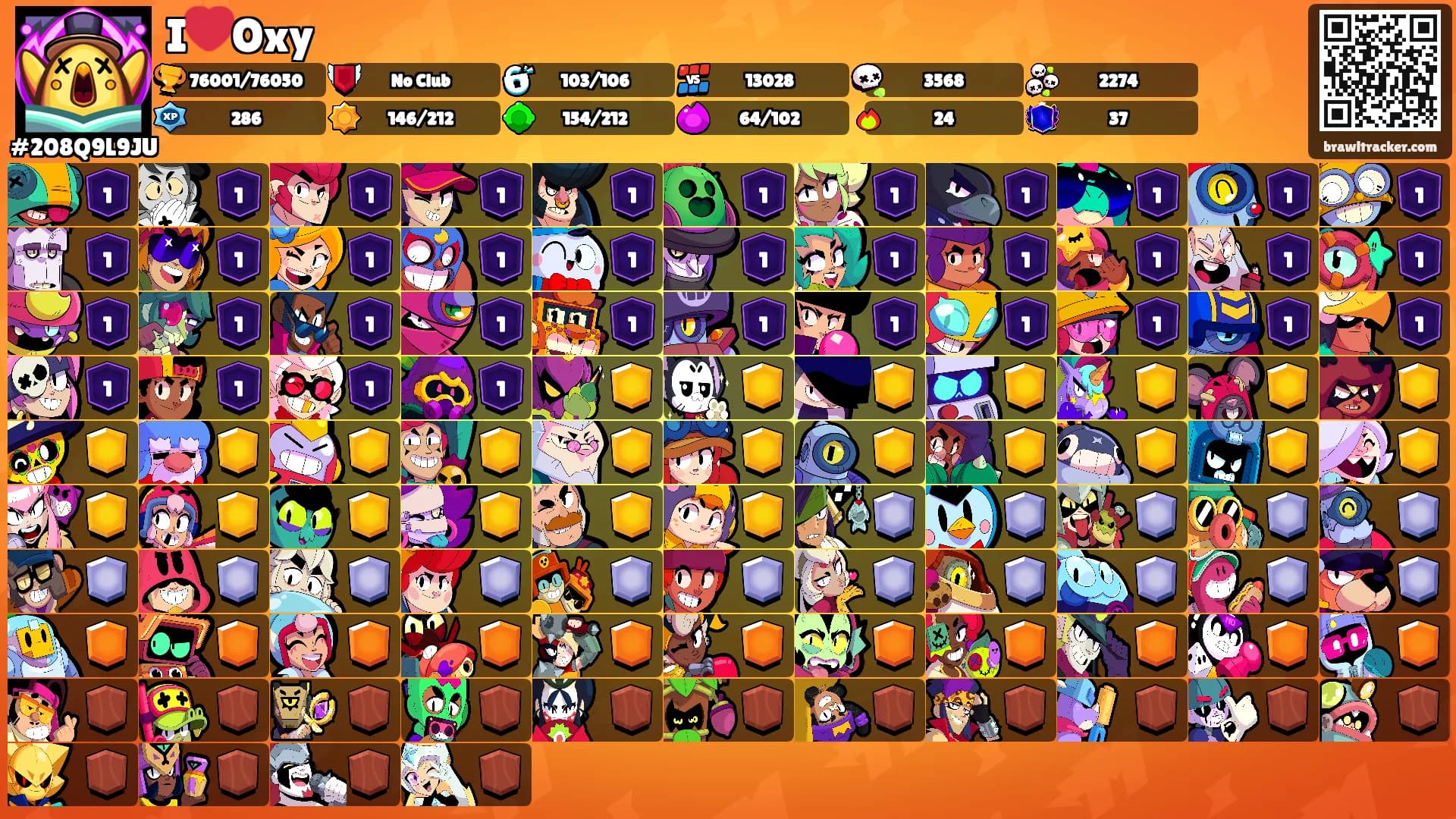 I❤️Oxy's Ranks