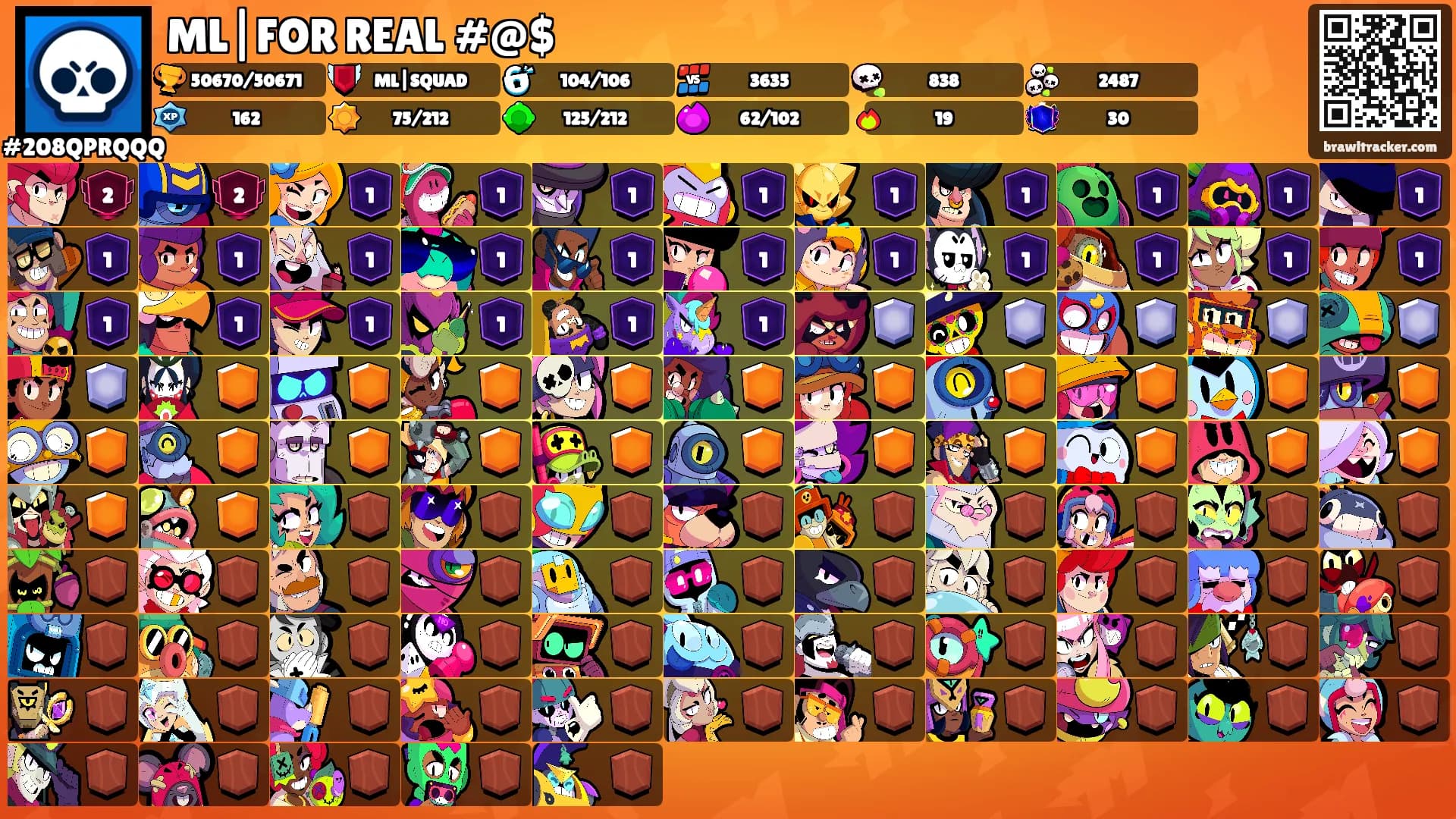 ML|FOR REAL #@$'s Ranks