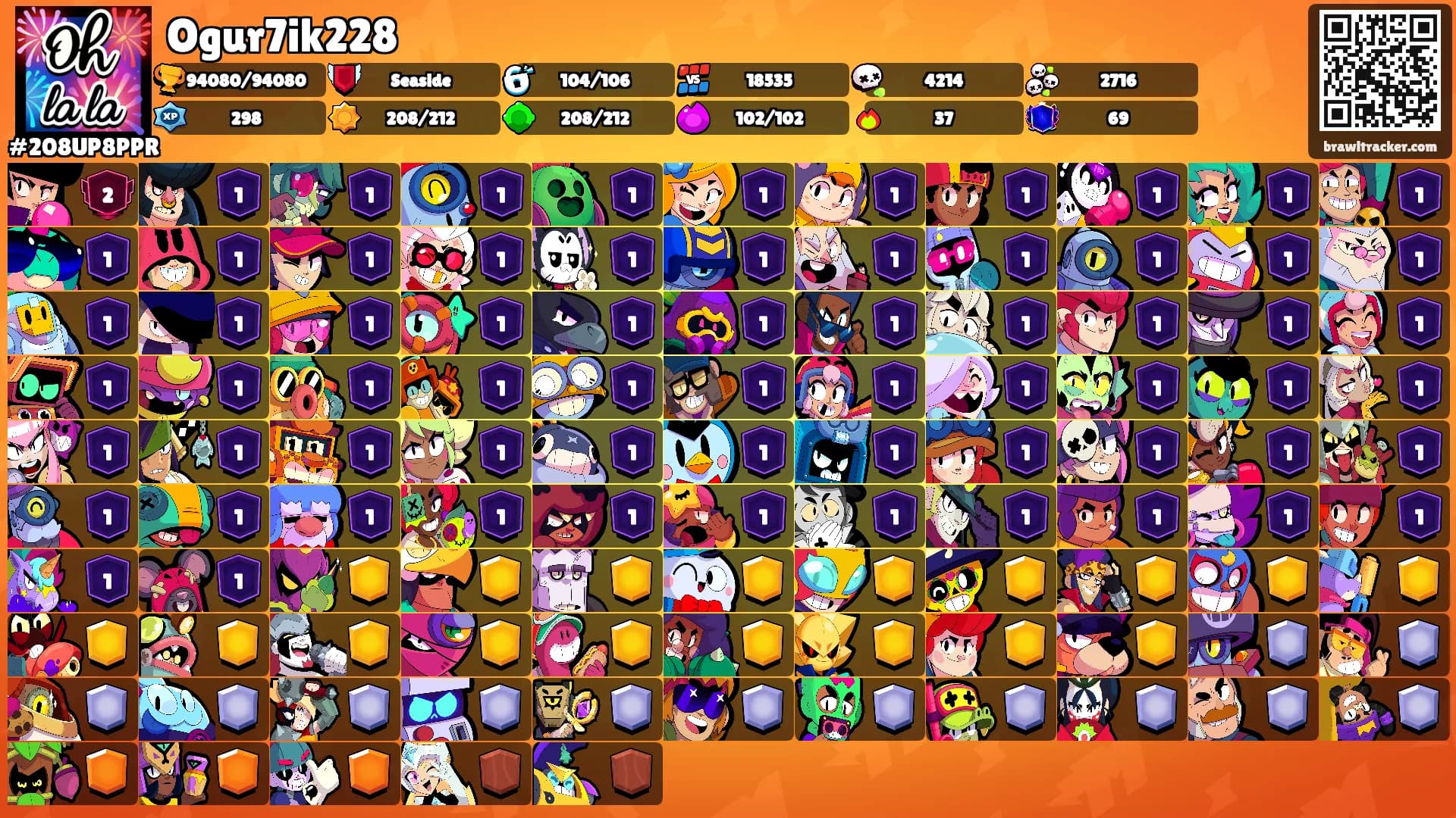 Ogur7ik228's Ranks
