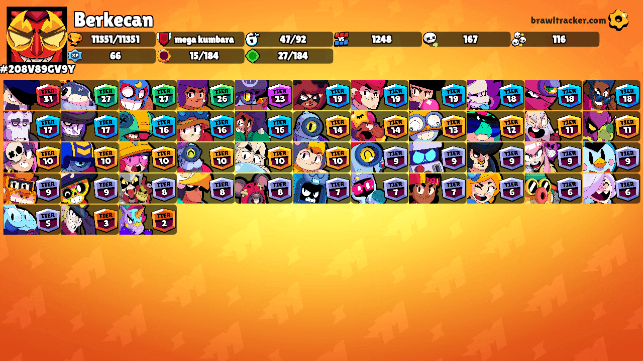 Berkecan's Ranks