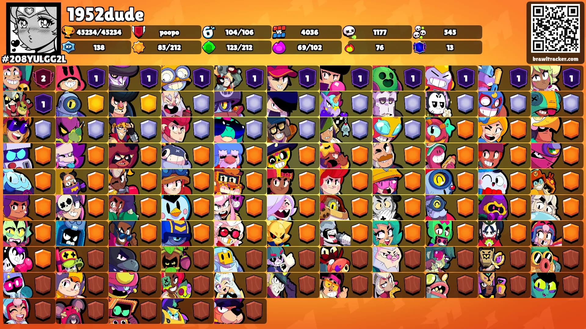 1952dude's Ranks