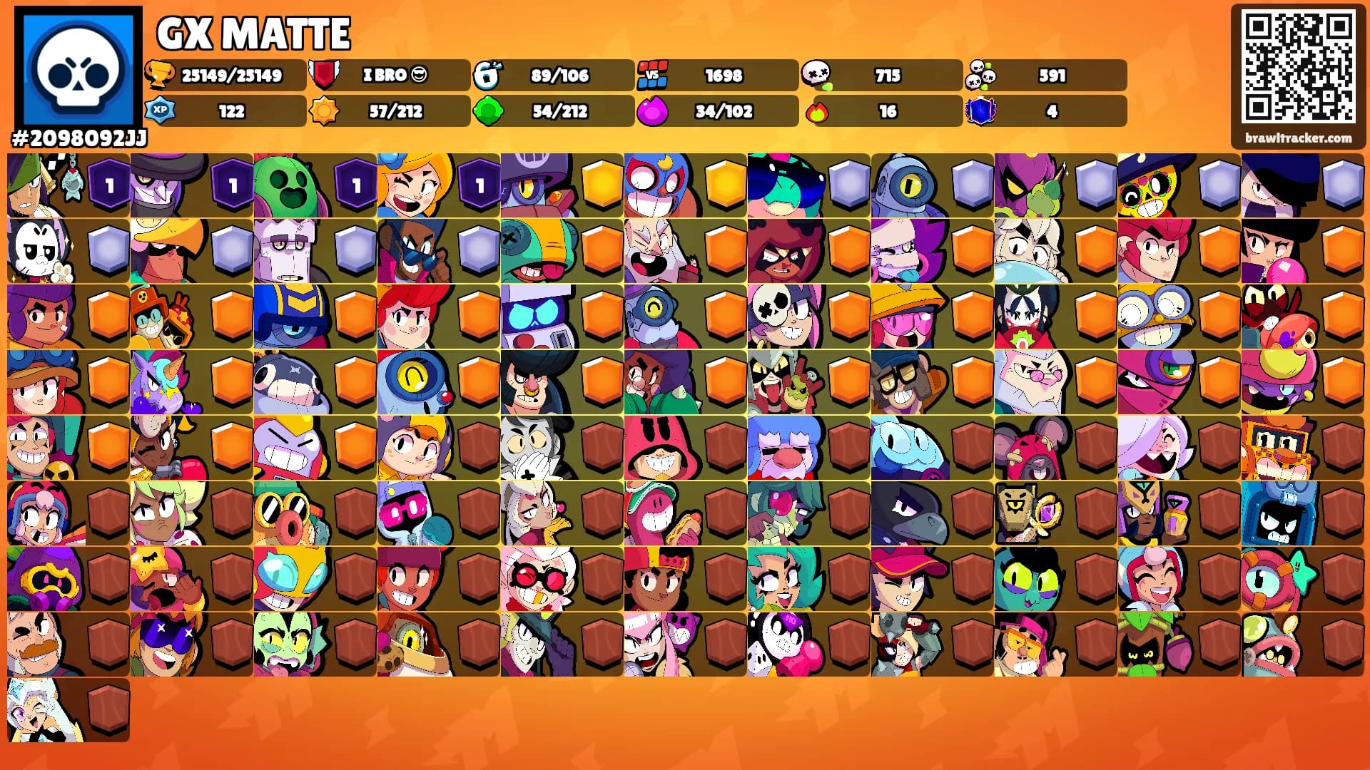 GX MATTE's Ranks