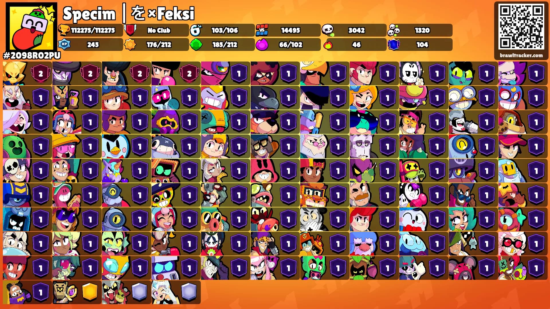 Specim |を×Feksi's Ranks