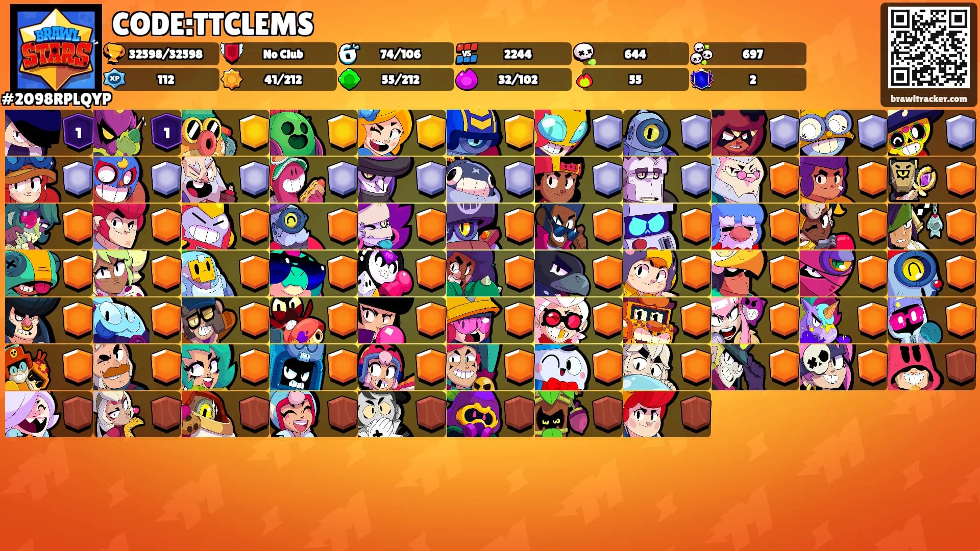 CODE:TTCLEMS's Ranks