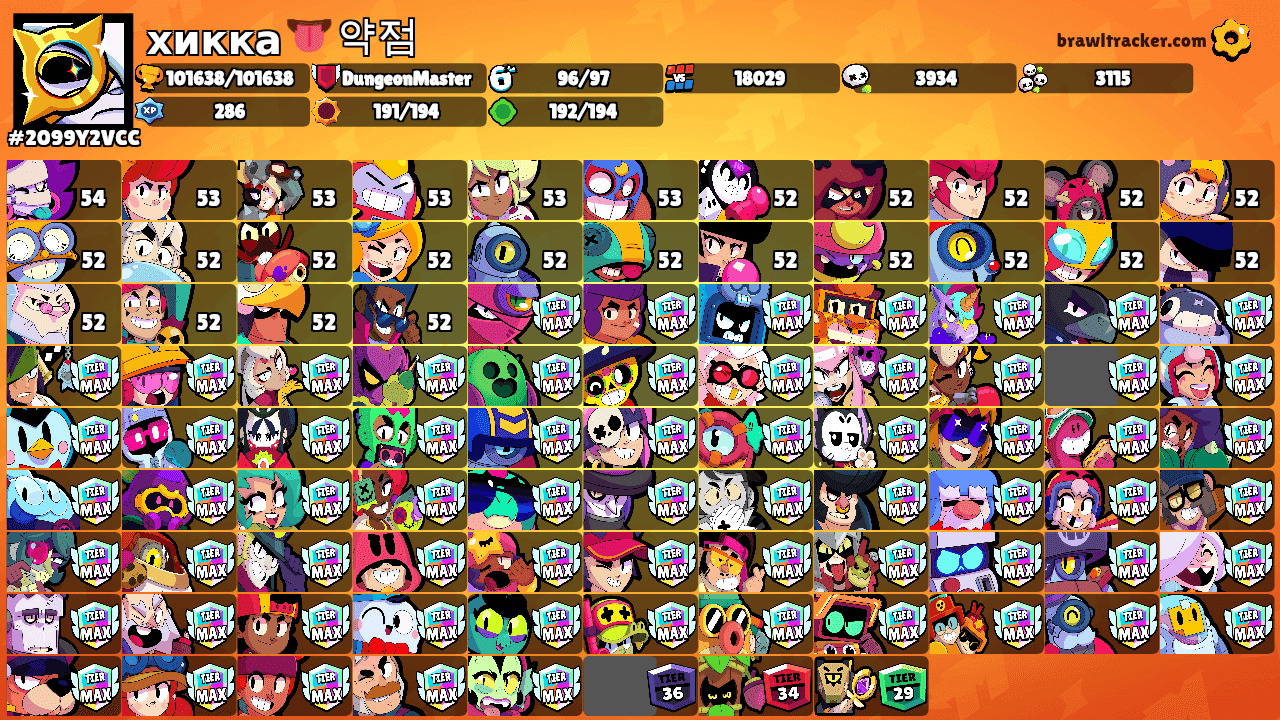 хикка 👅 약점's Ranks