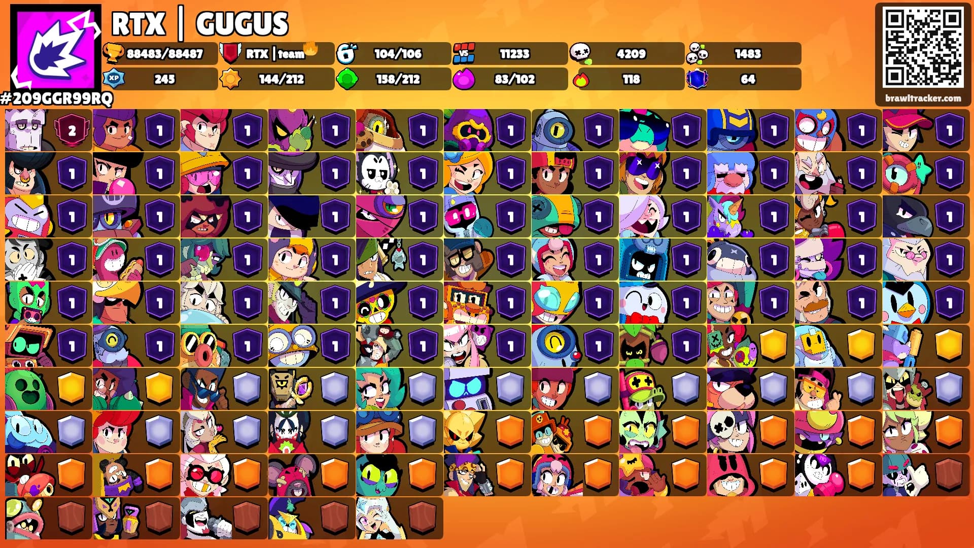 RTX | GUGUS's Ranks