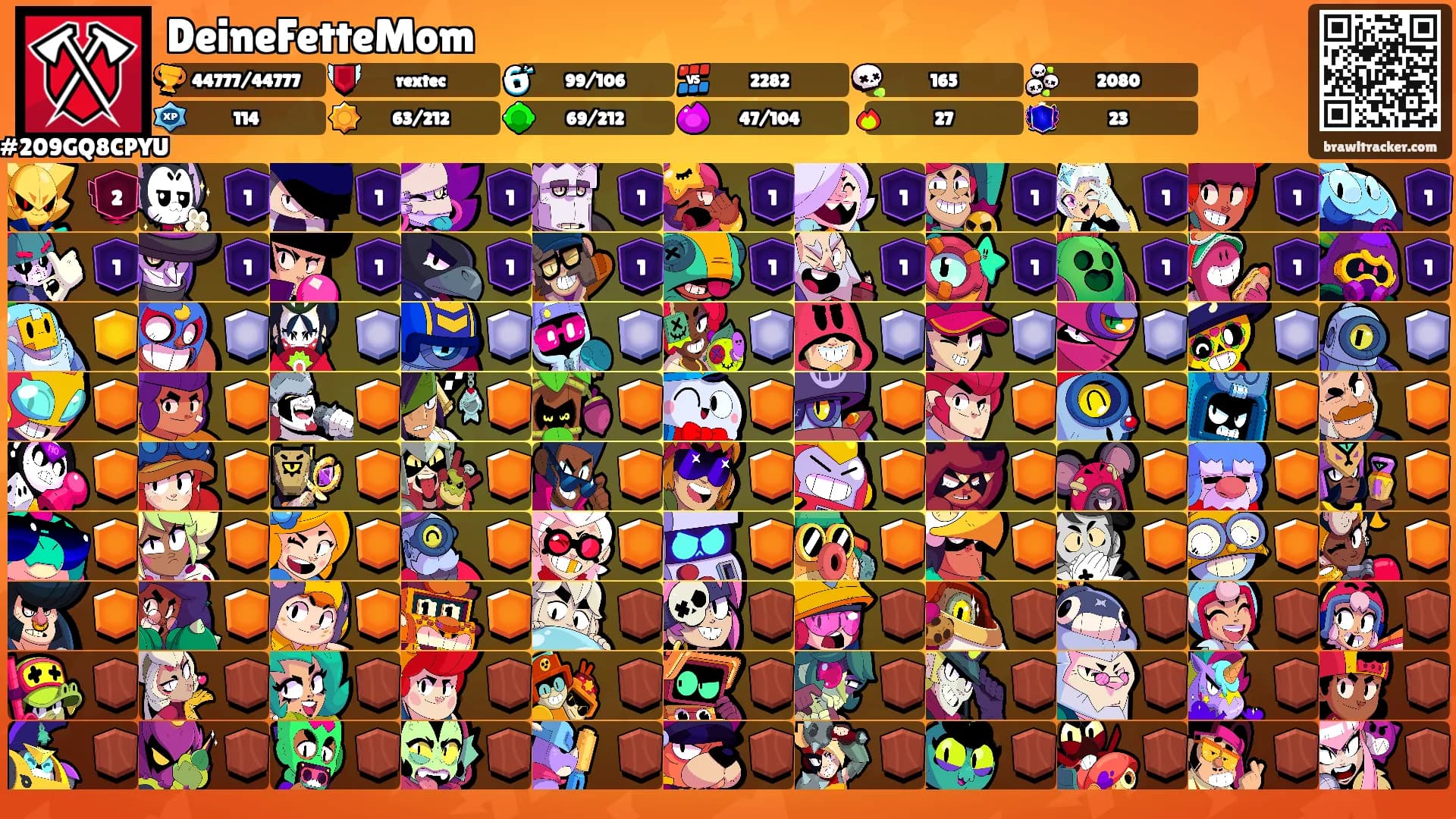 DeineFetteMom's Ranks