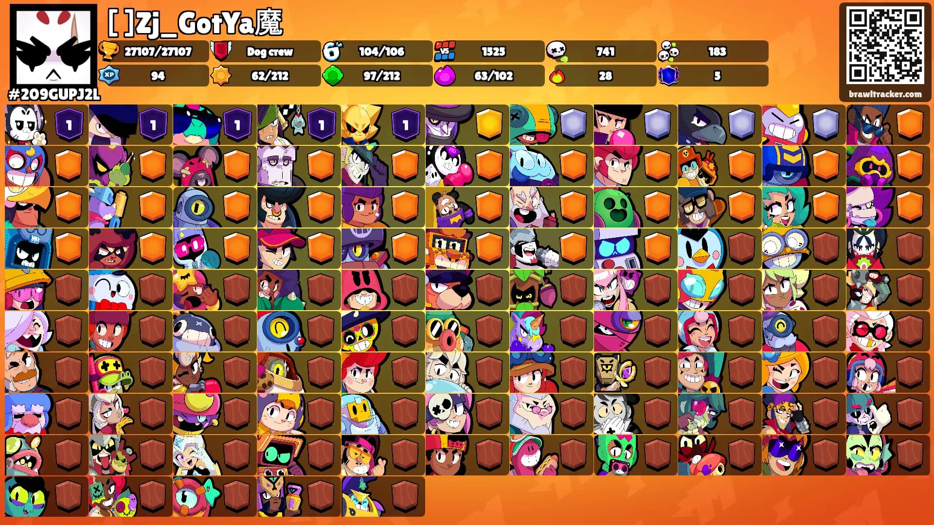 [⛩]Zj_GotYa魔's Ranks