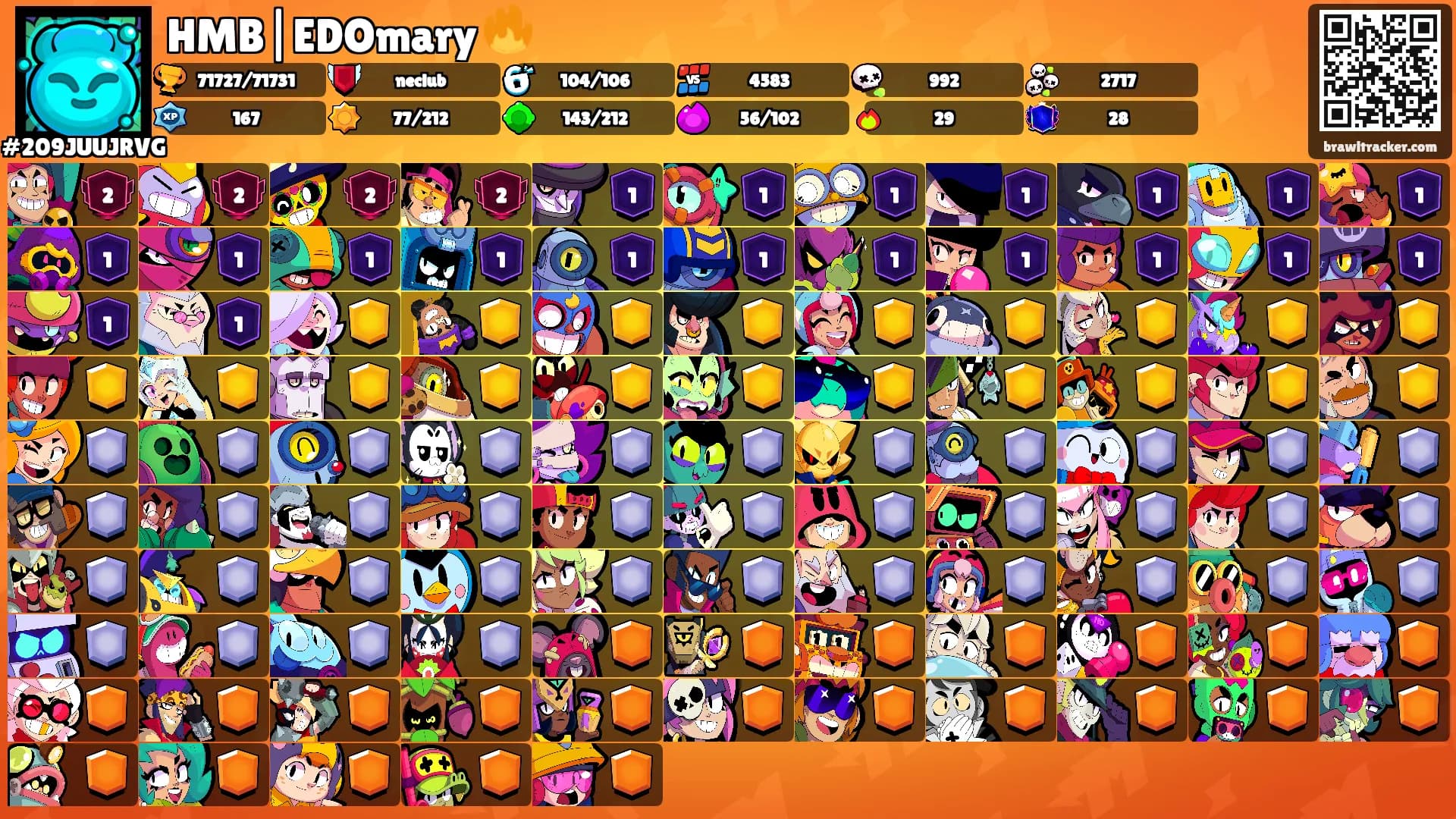 HMB|EDOmary 🔥's Ranks