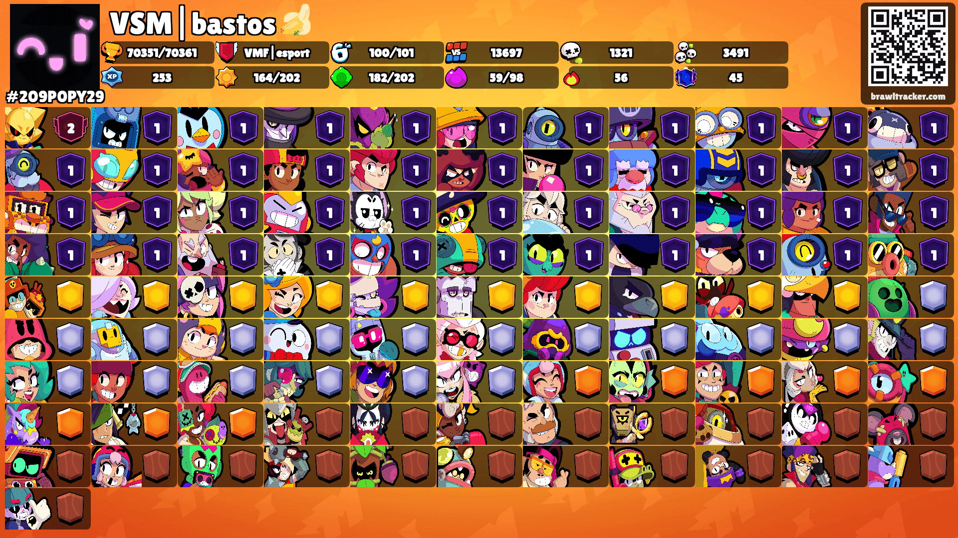 VSM|bastos 🍌's Ranks