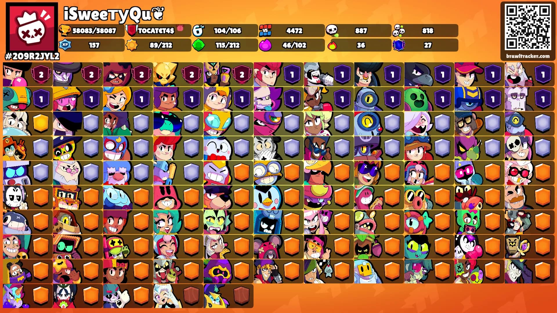iSweeтуQu❦'s Ranks