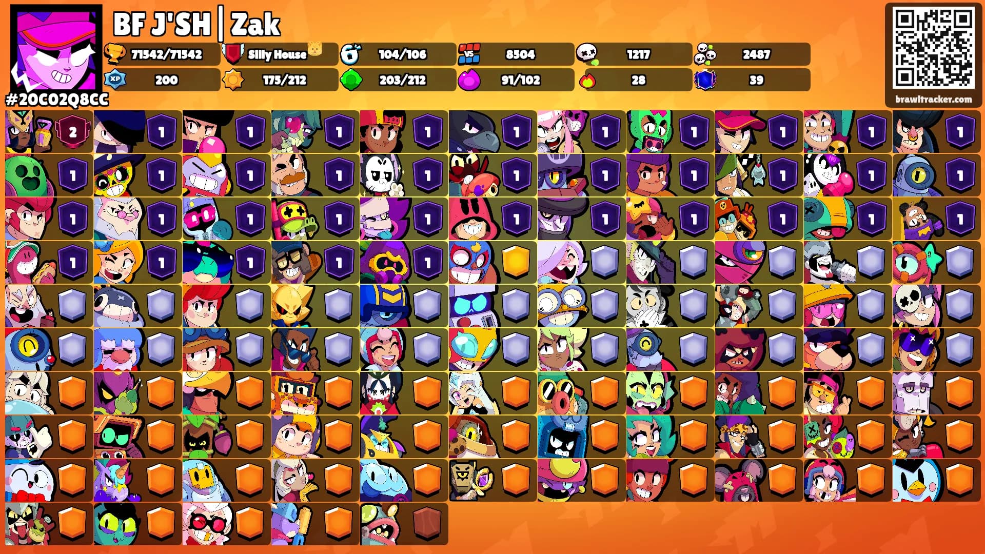 BF J'SH|Zak's Ranks