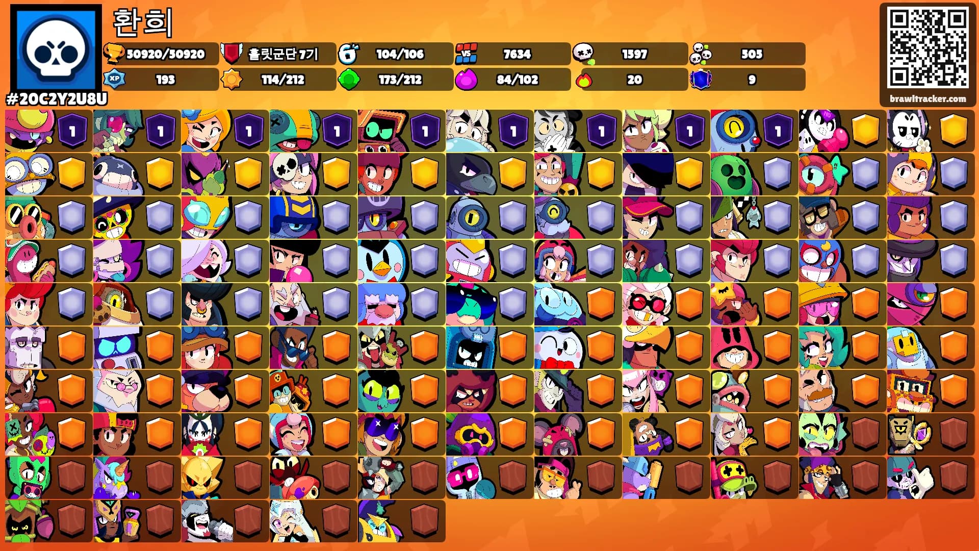 환희's Ranks
