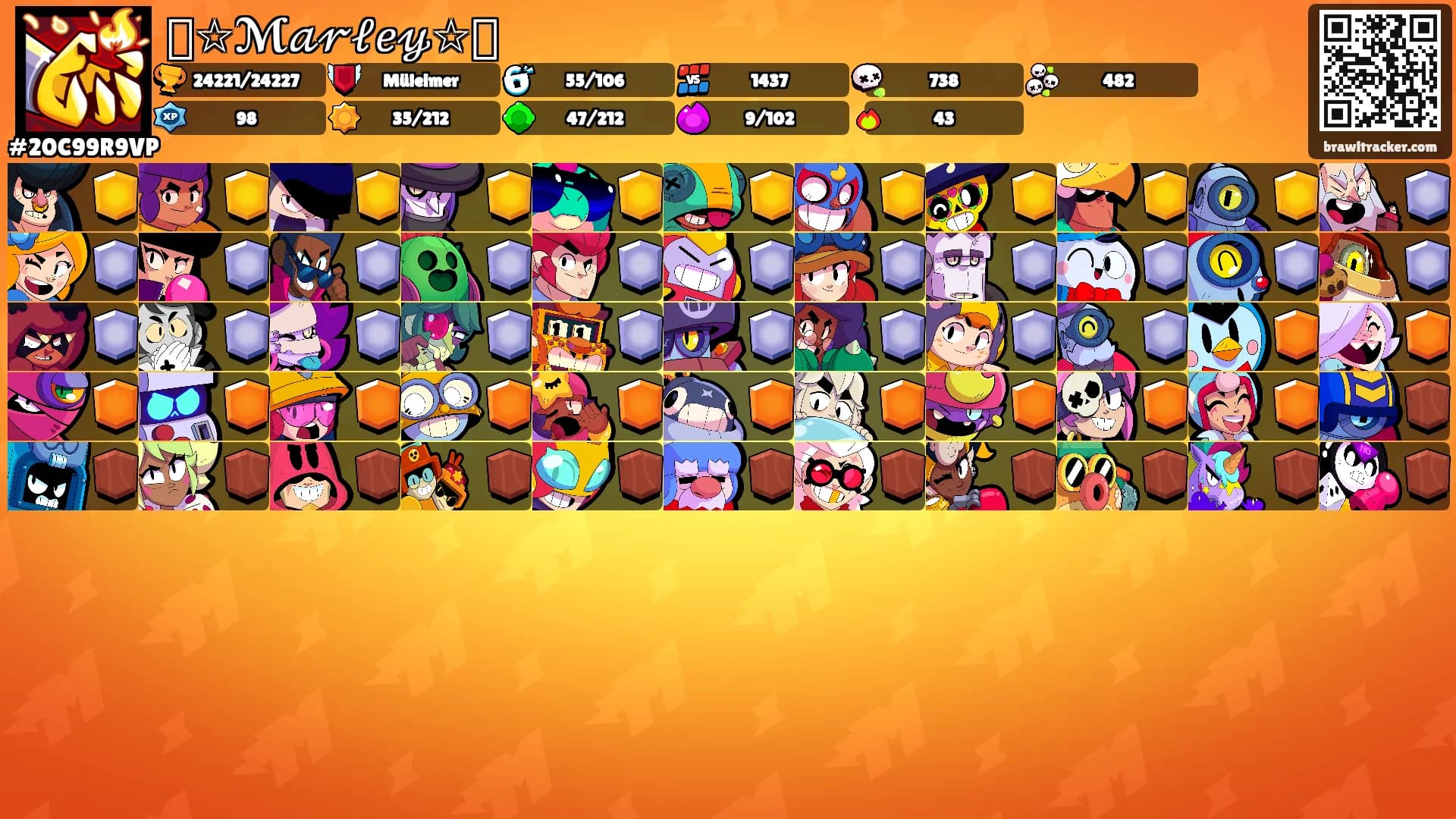 ꧁☆ℳ𝒶𝓇𝓁𝑒𝓎☆꧂'s Ranks