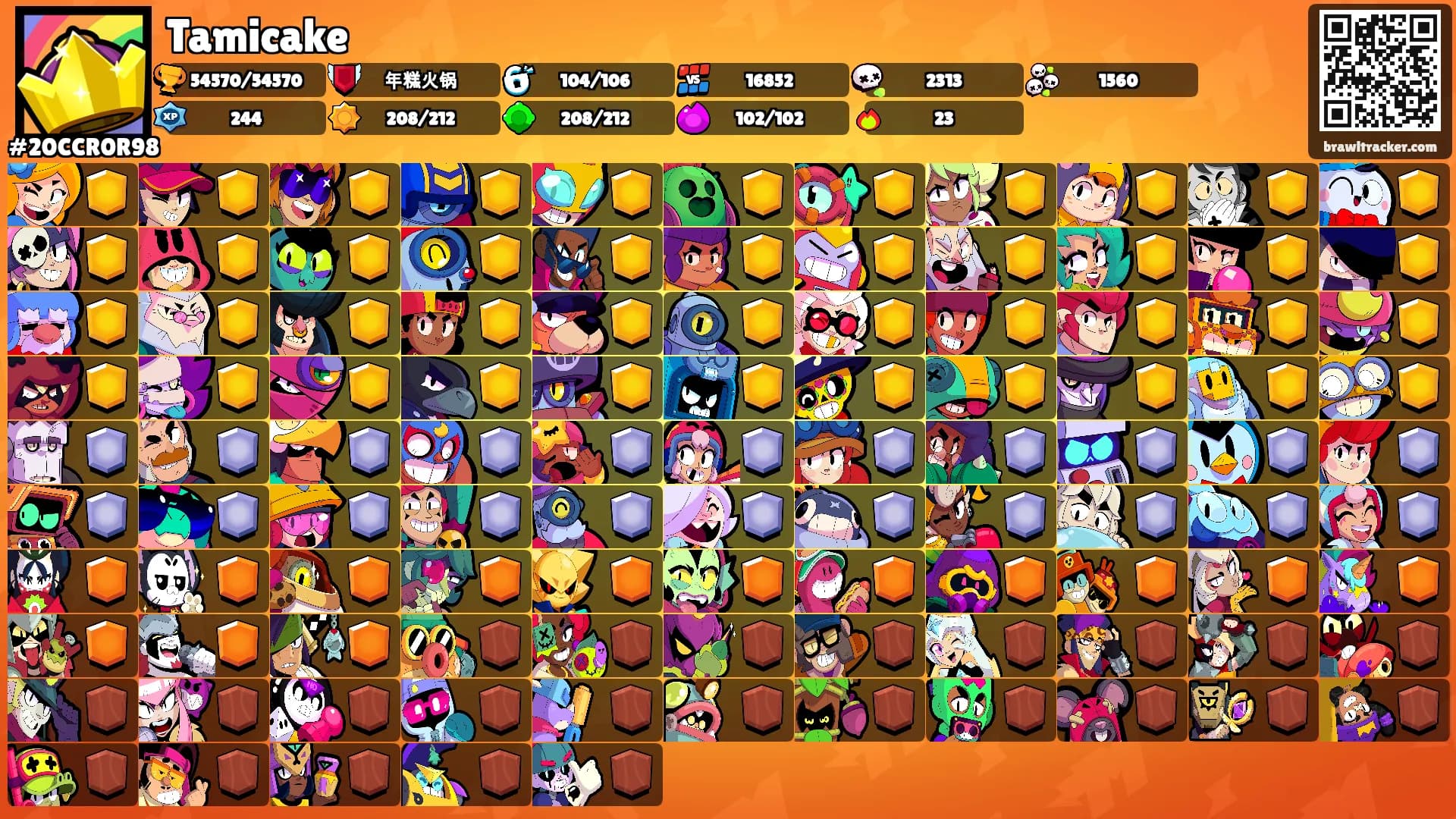 Tamicake's Ranks