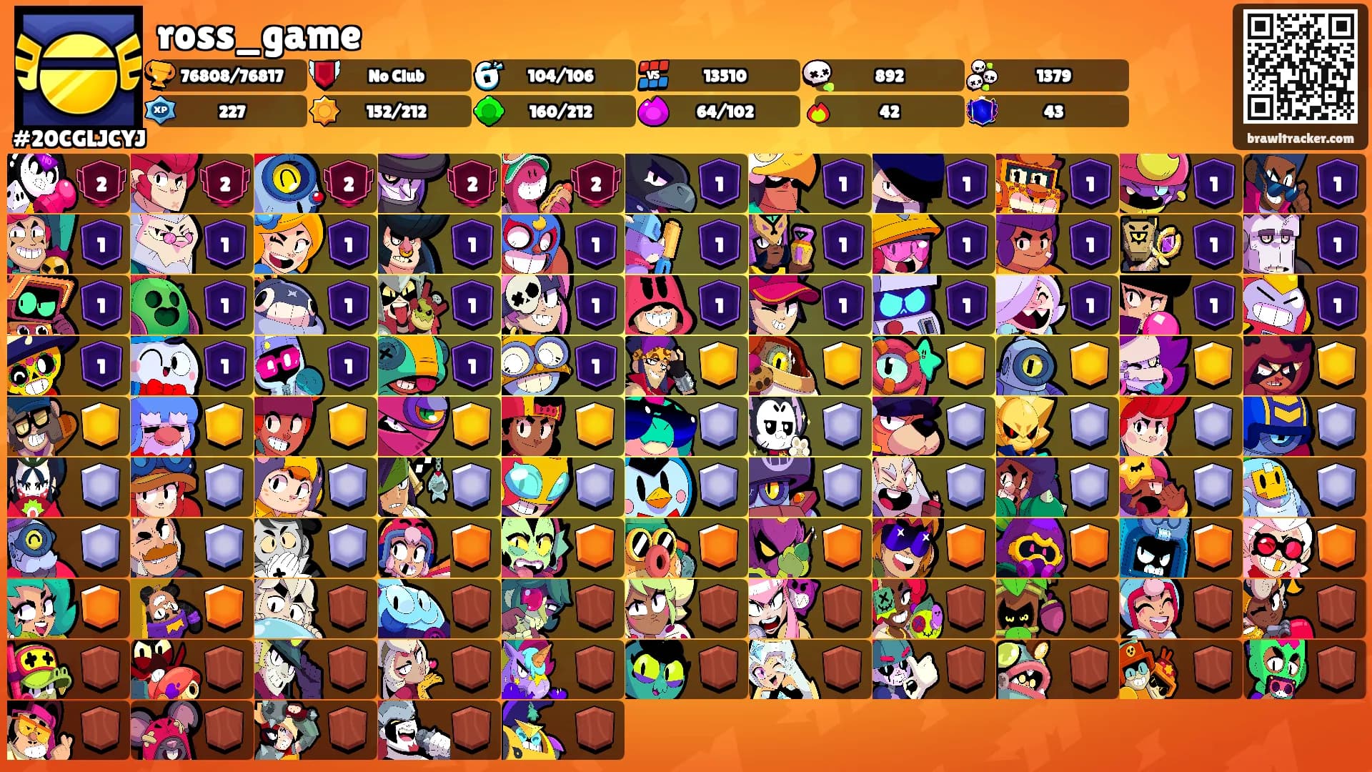 ross_game's Ranks