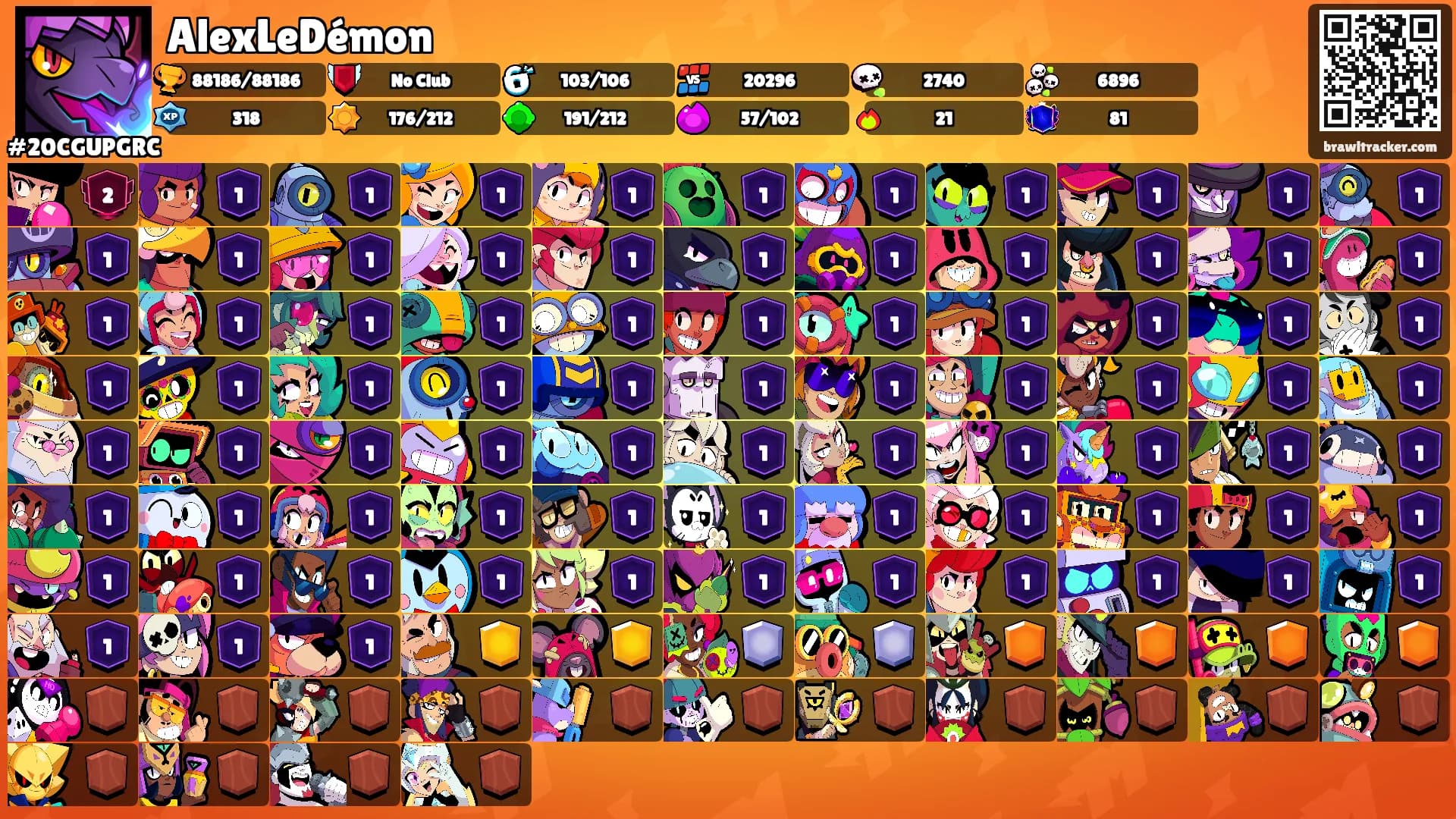 AlexLeDémon's Ranks