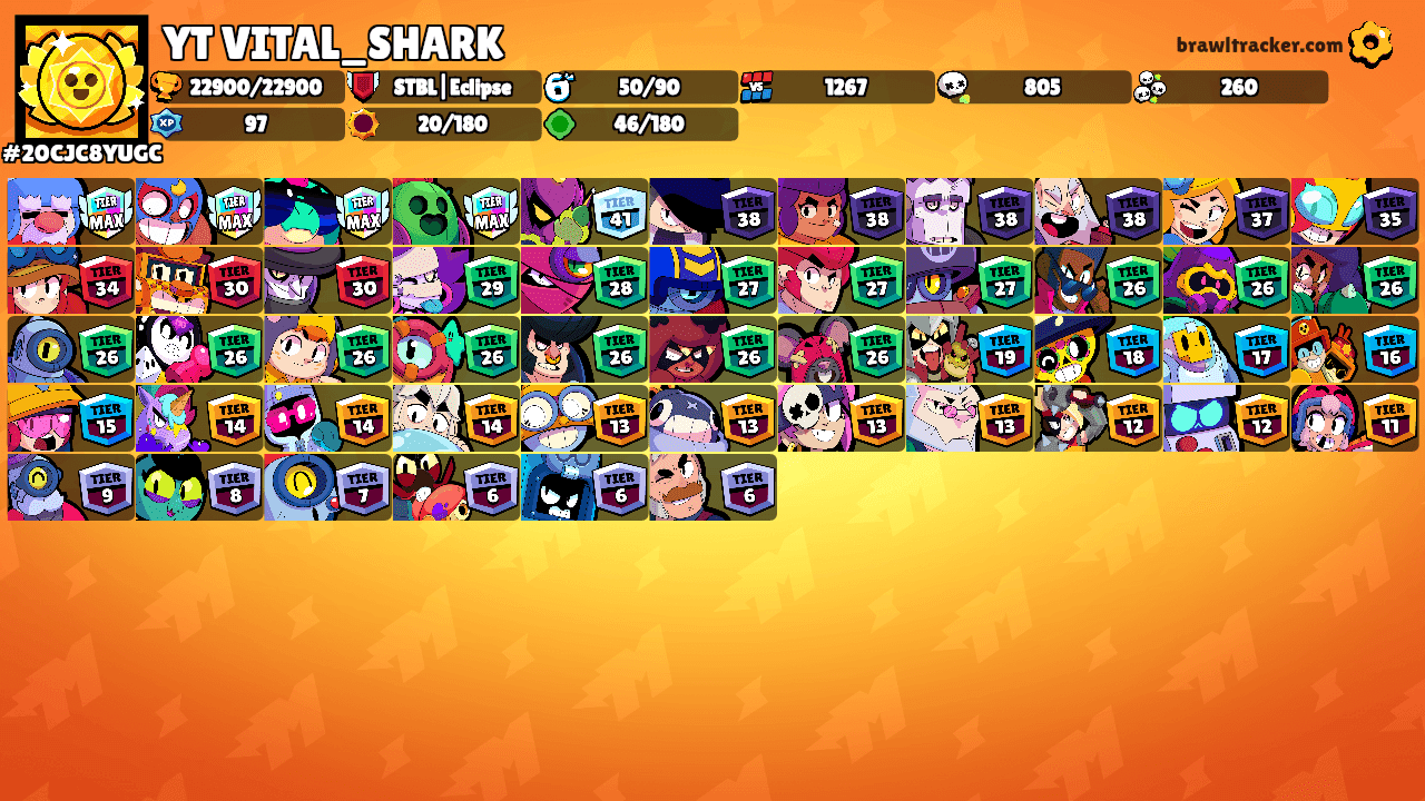 YT VITAL_SHARK's Ranks