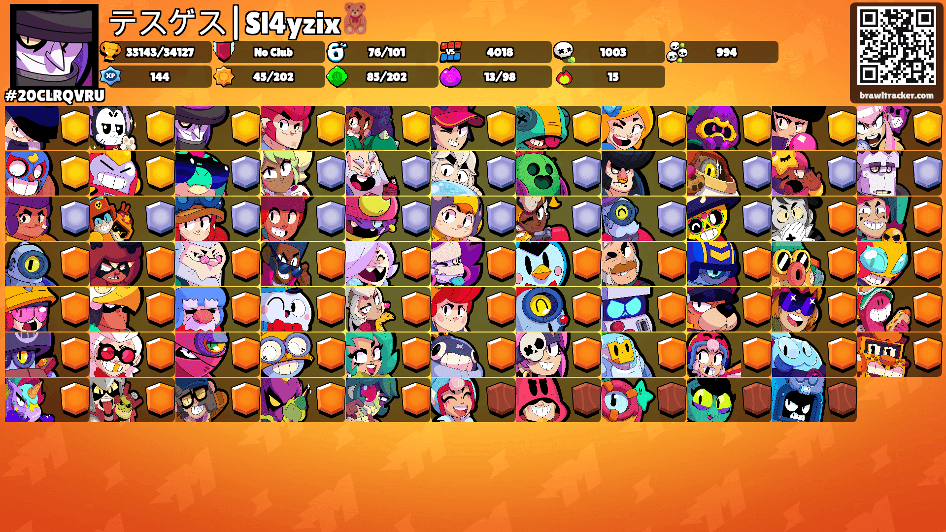 テスゲス|Sl4yzix🧸's Ranks