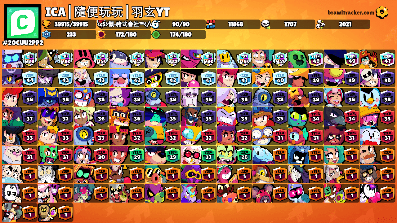 ICA|隨便玩玩|羽玄YT's Ranks