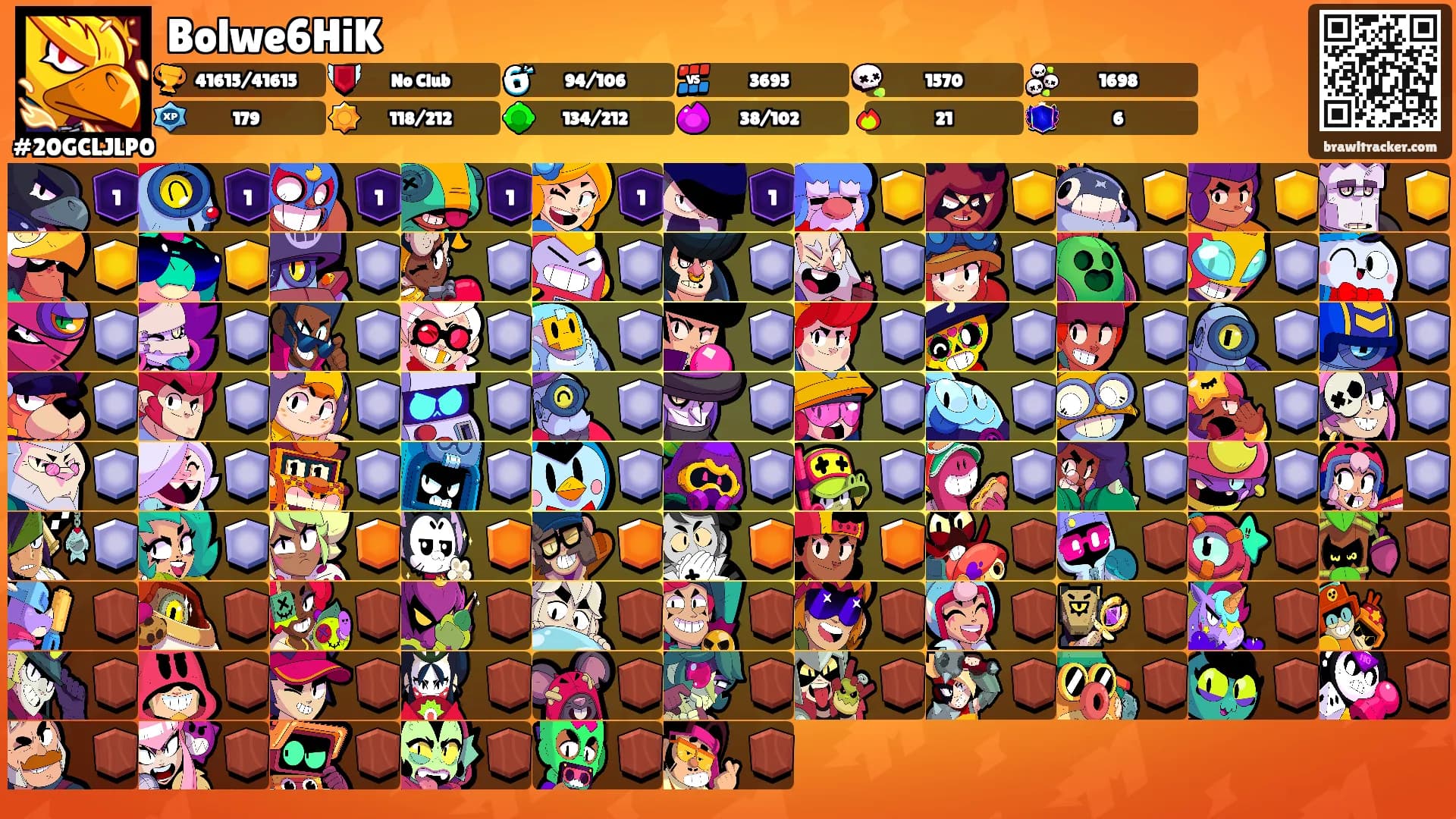 Bolwe6HiK's Ranks