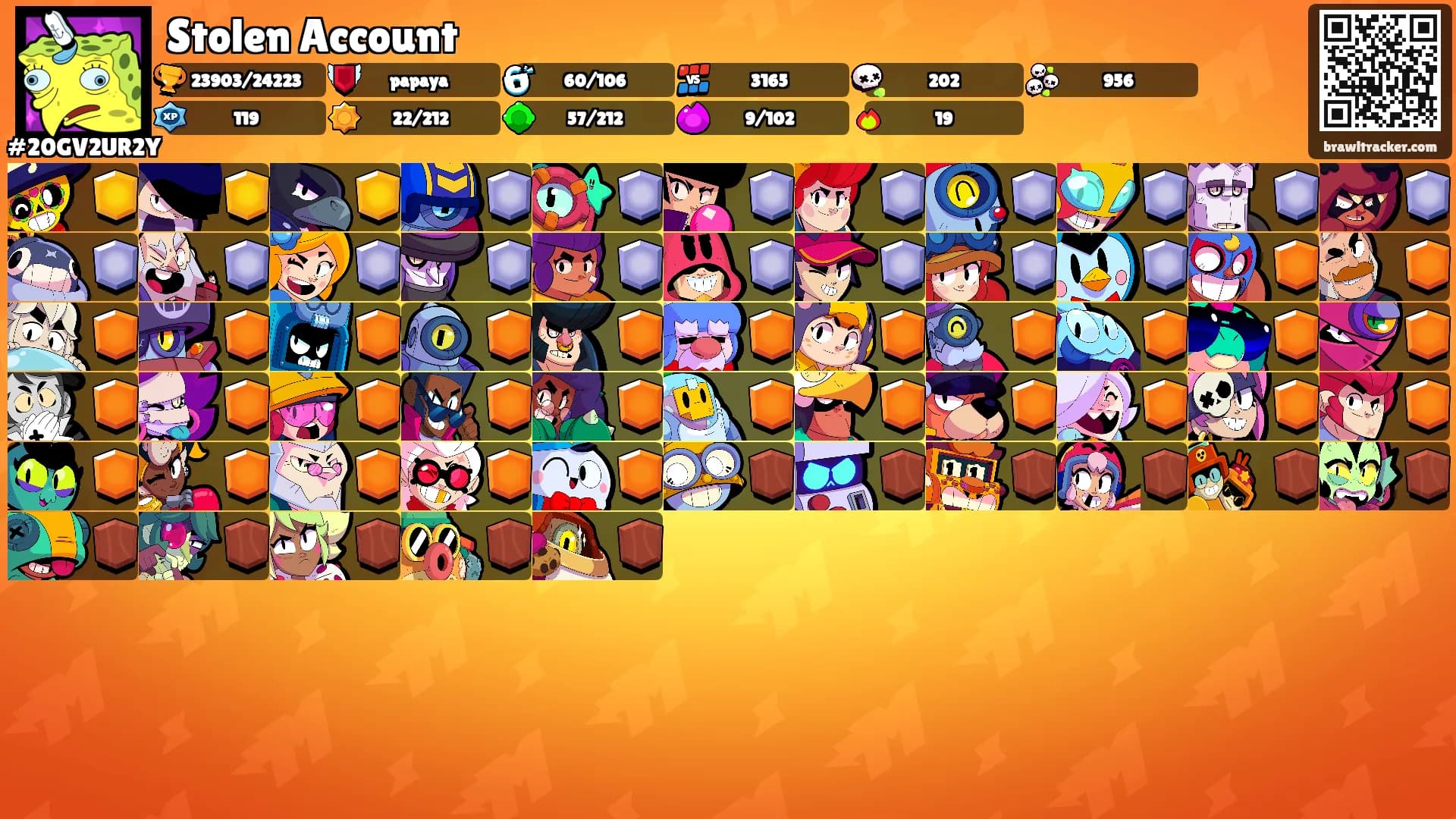 Stolen Account's Ranks