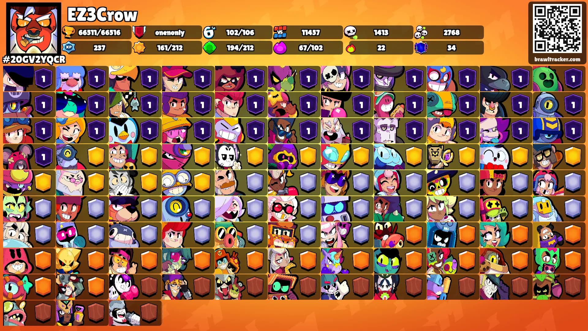 EZ3Crow's Ranks
