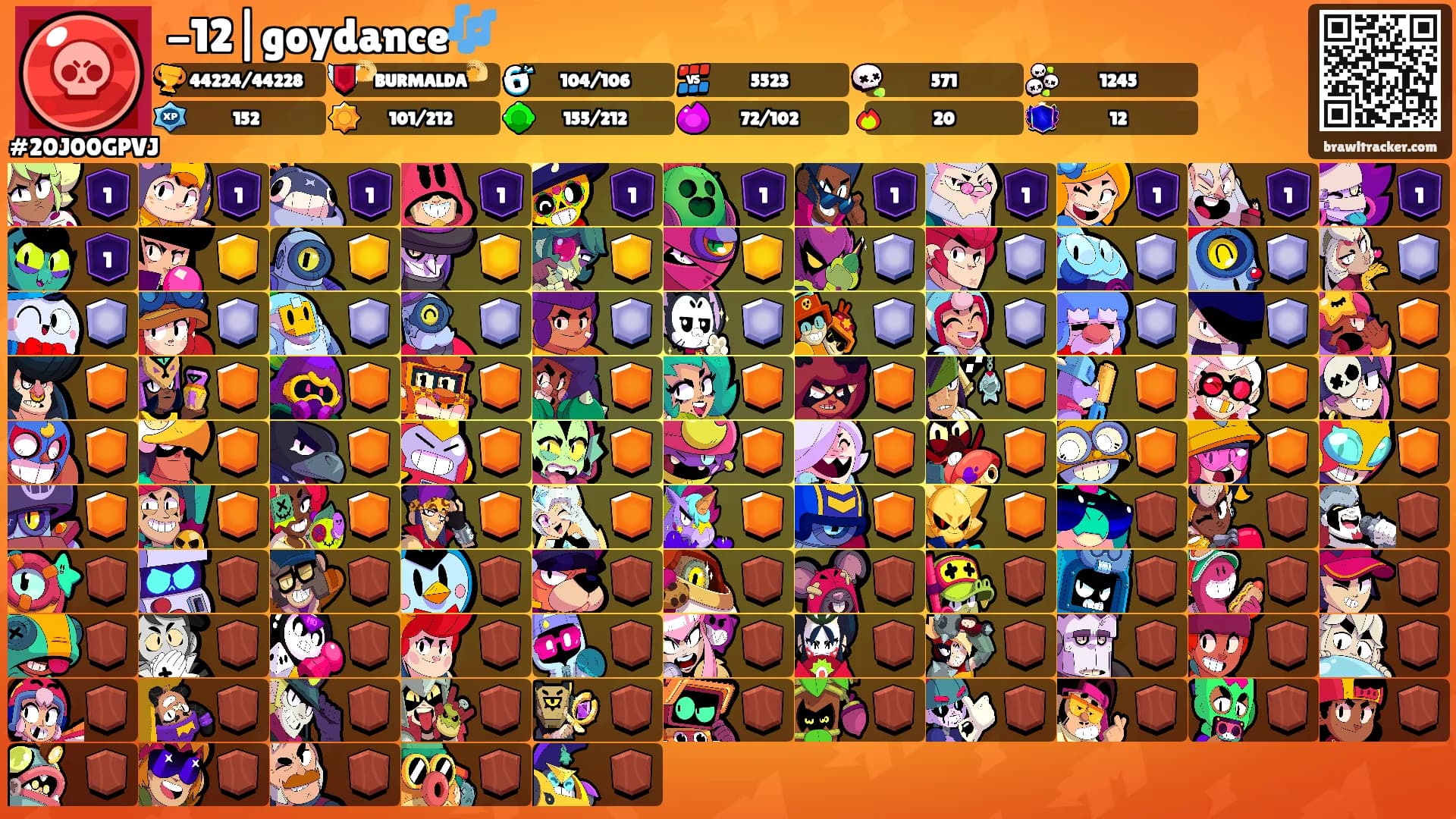 -12|goydance🎶's Ranks