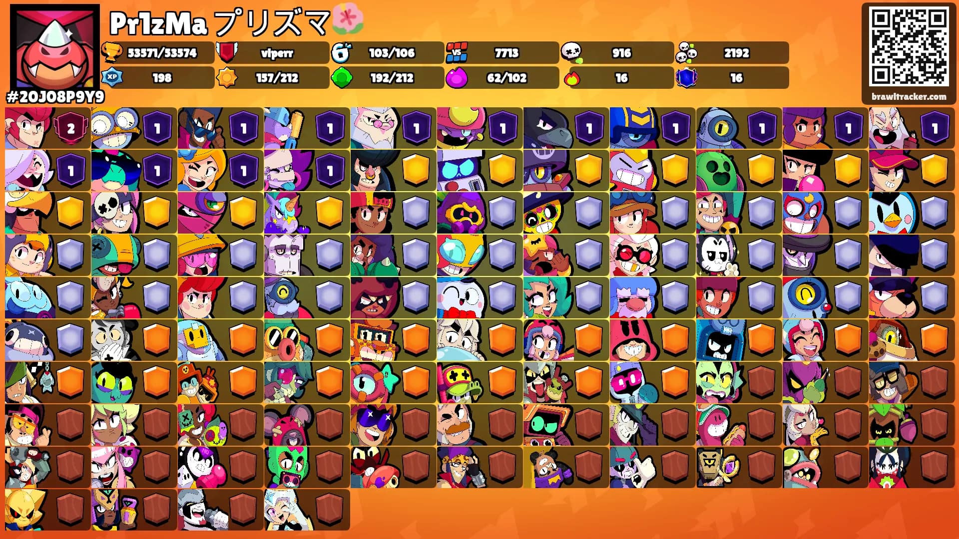 Pr1zMa プリズマ🌺's Ranks