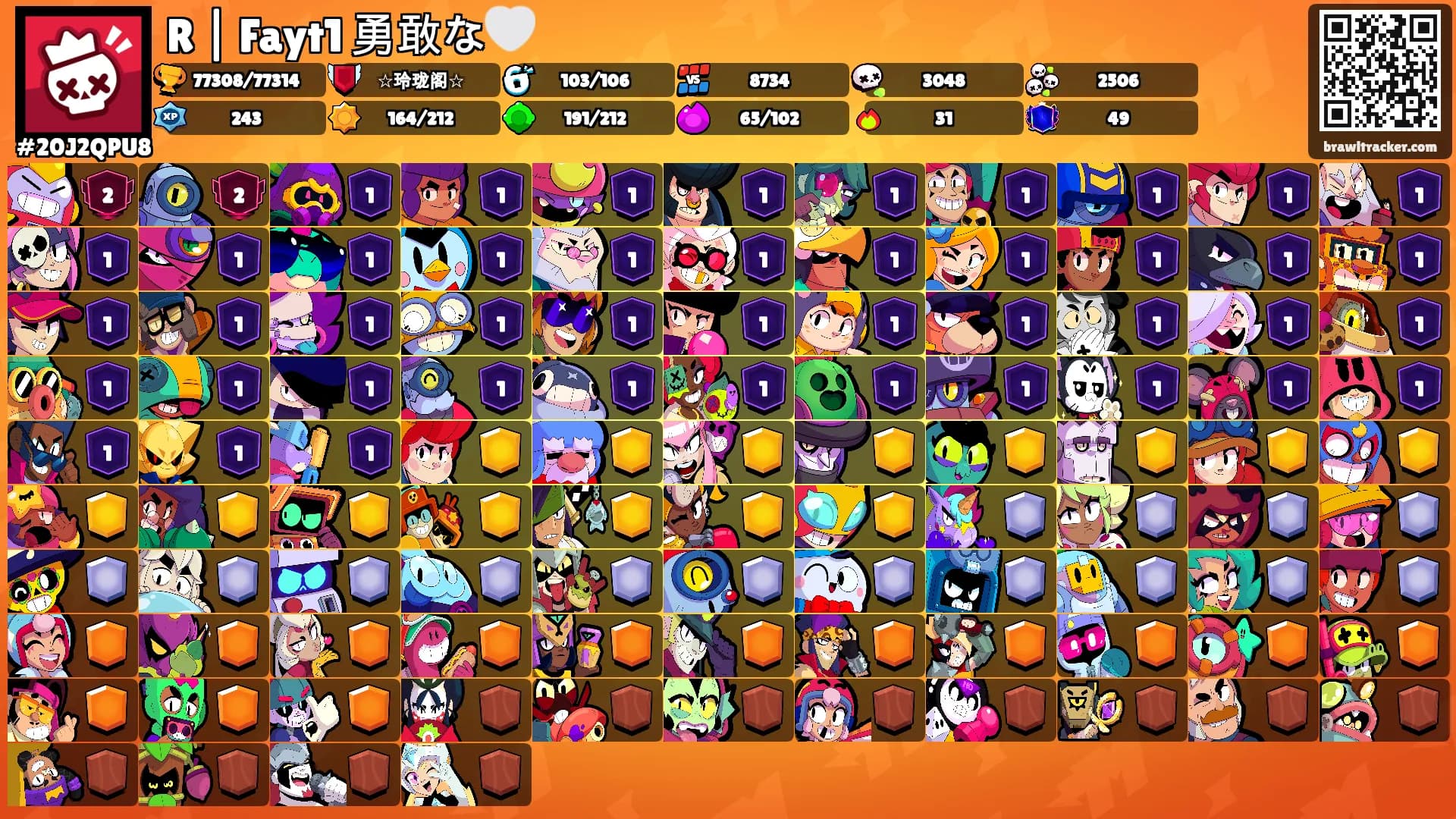 R | Fayt1 勇敢な🤍's Ranks