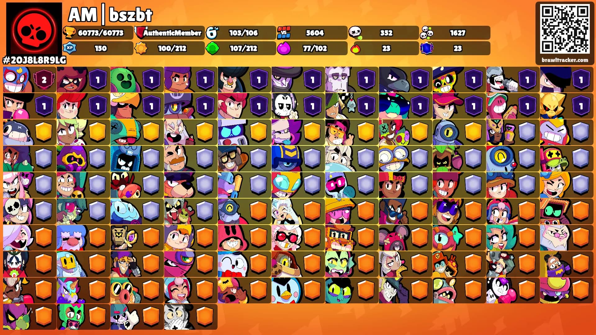 AM|bszbt's Ranks