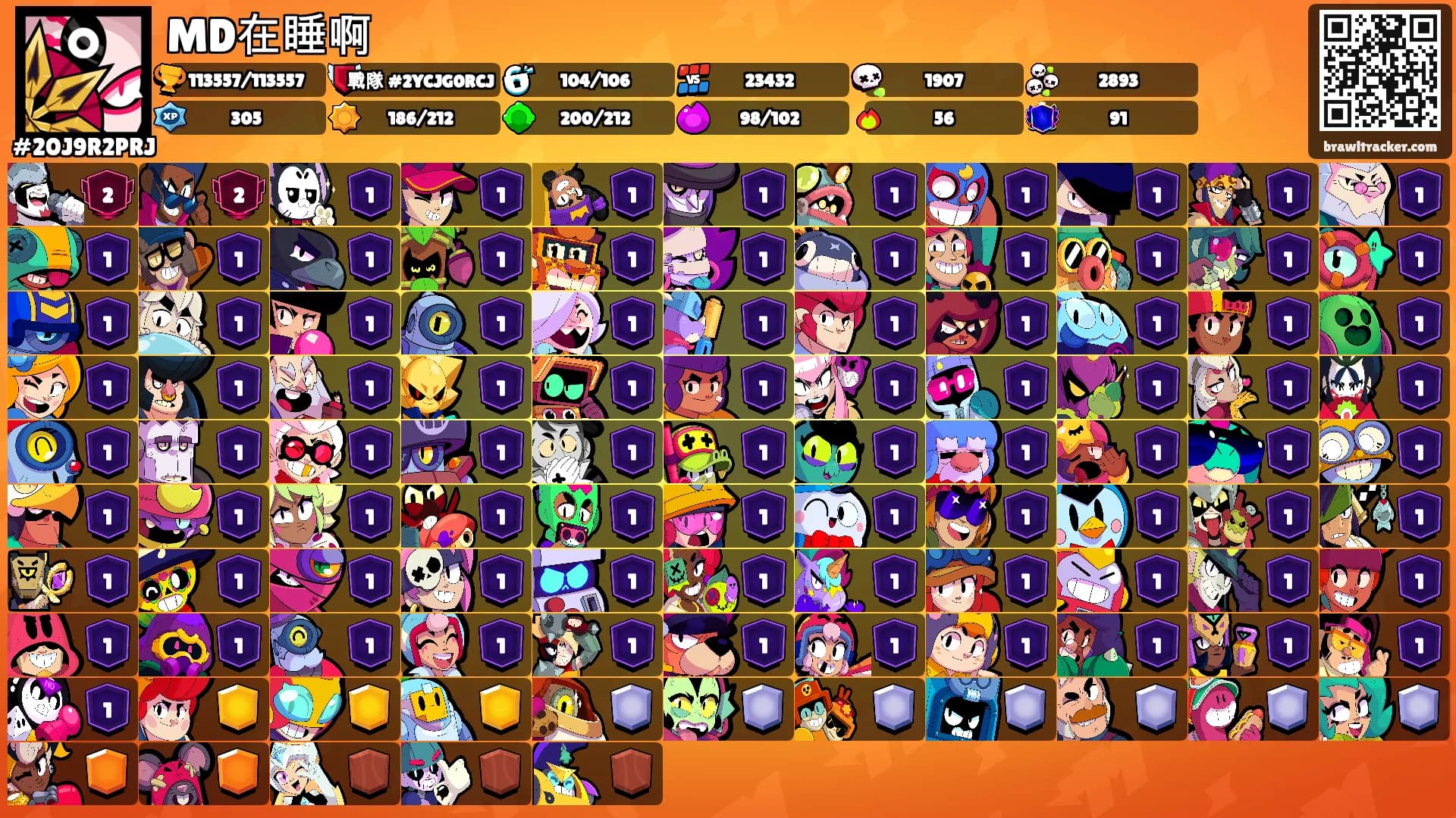 MD在睡啊's Ranks