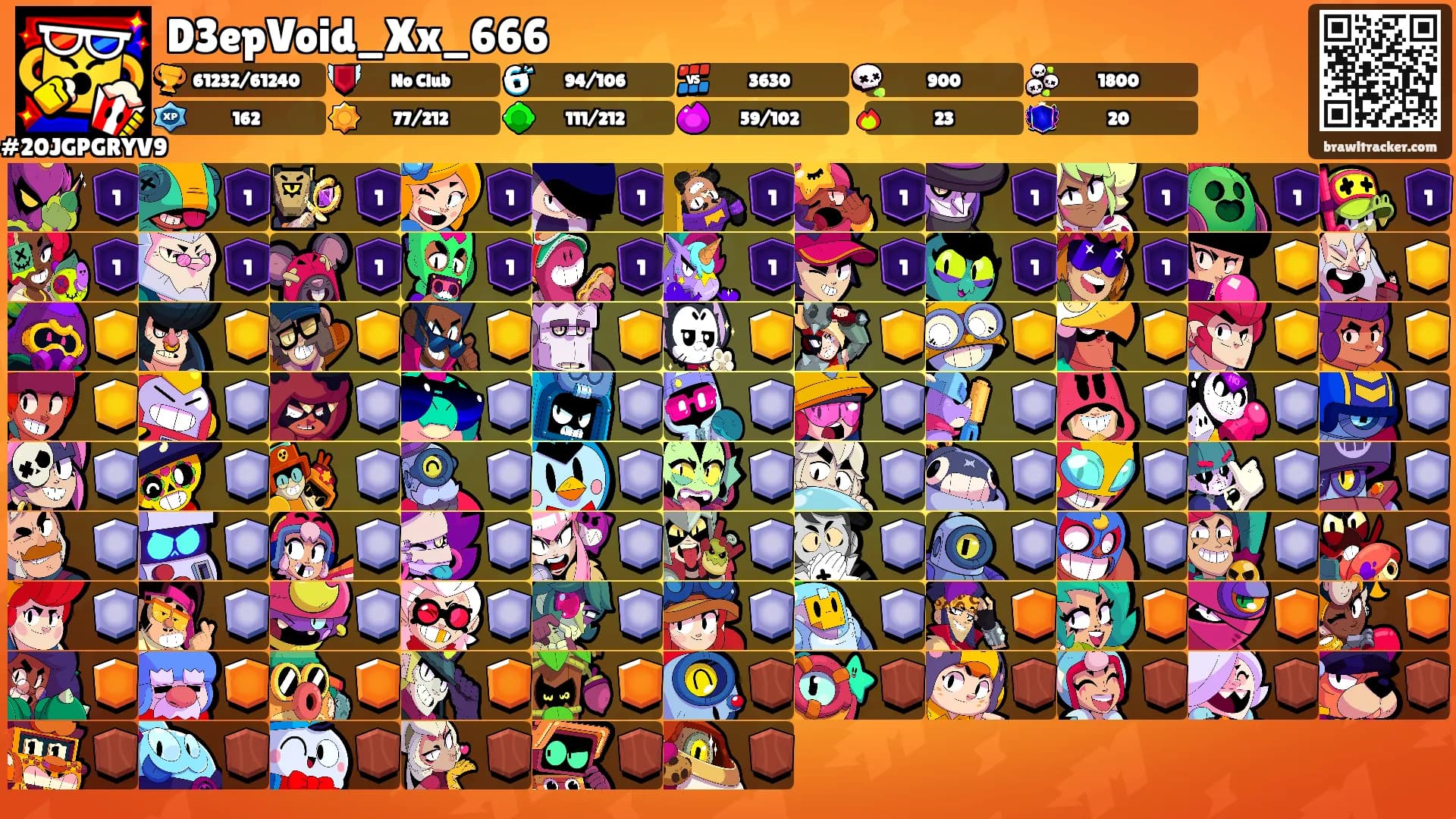 D3epVoid_Xx_666's Ranks