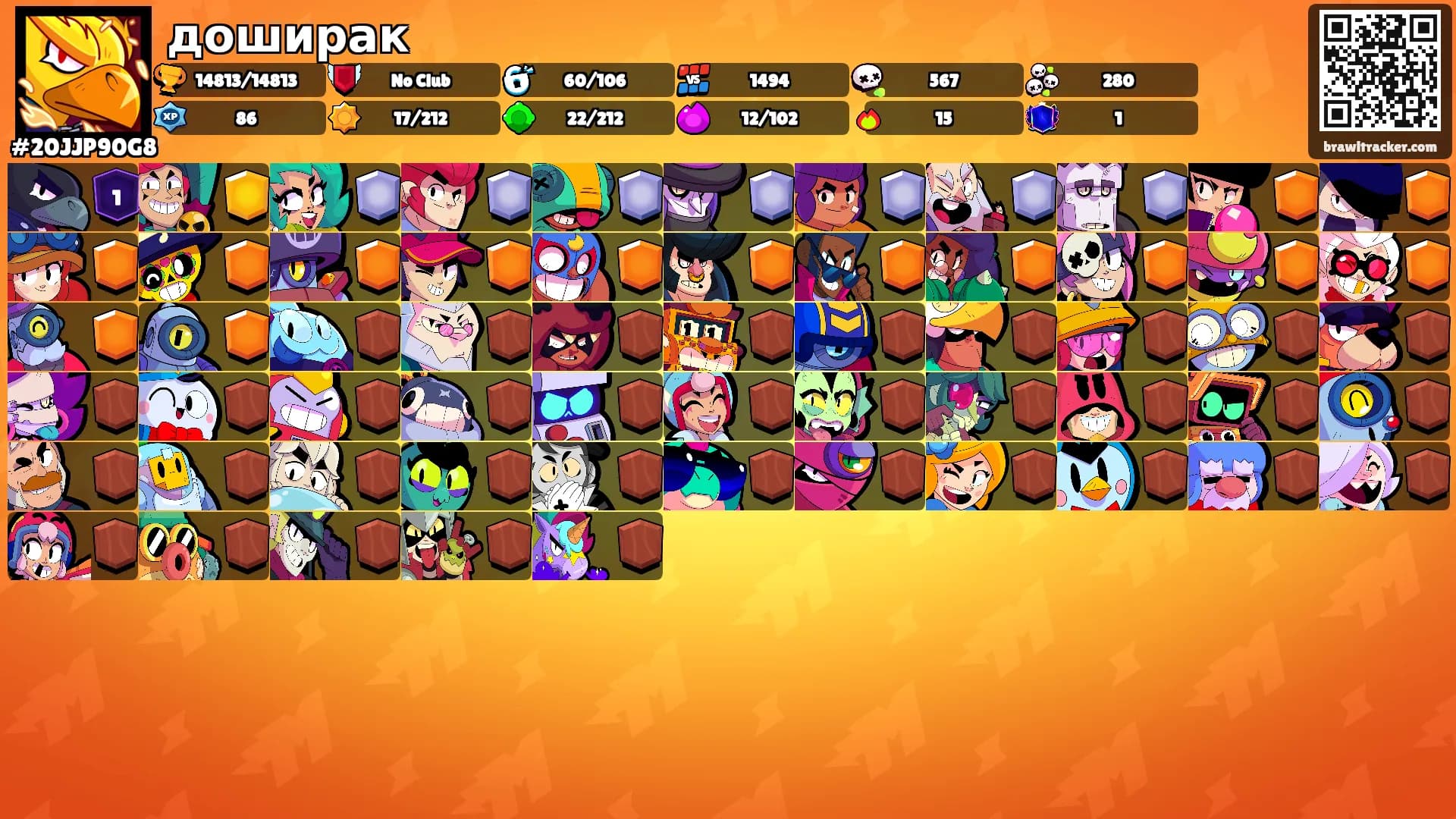 доширак's Ranks