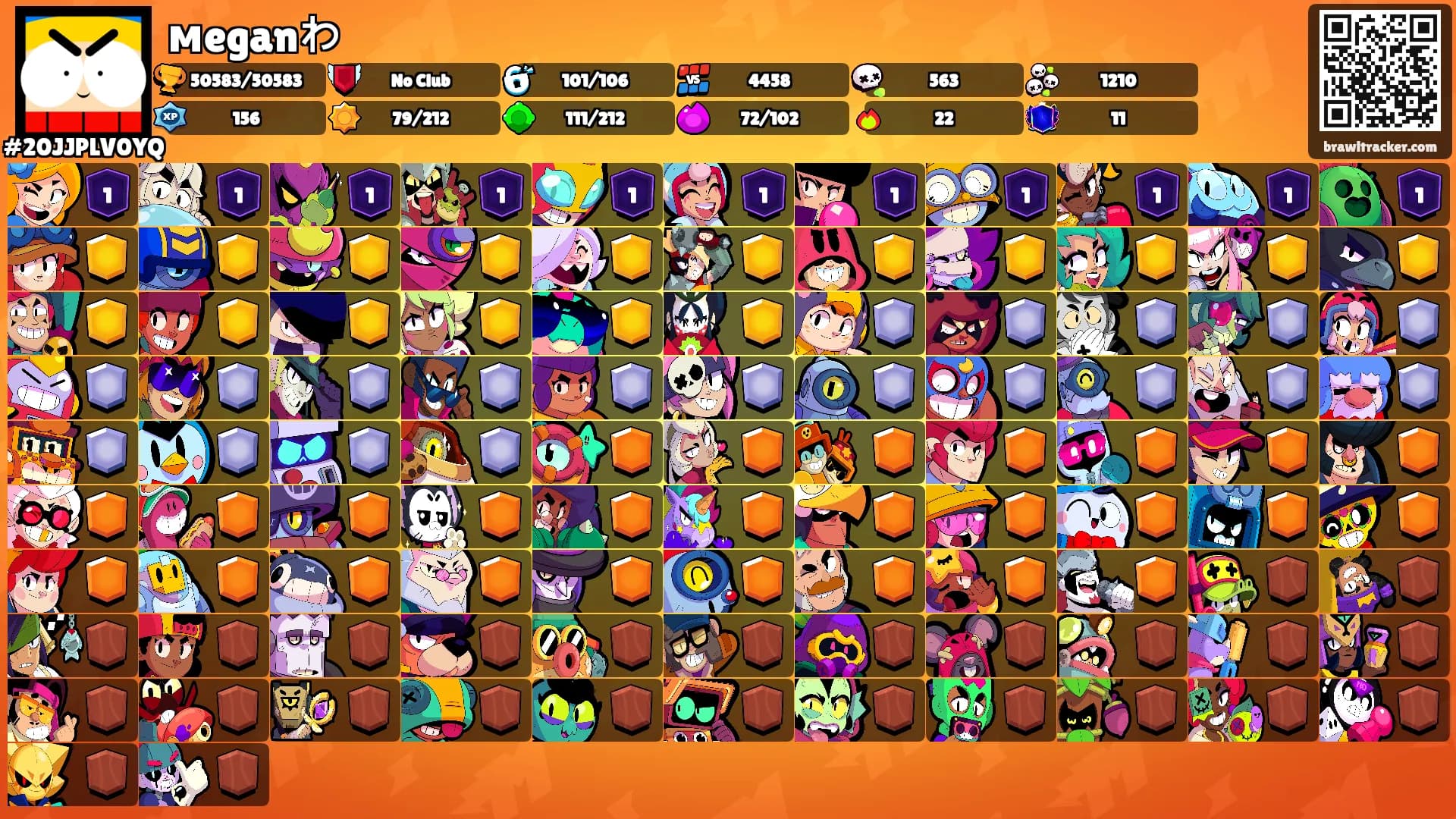 мeganわ's Ranks