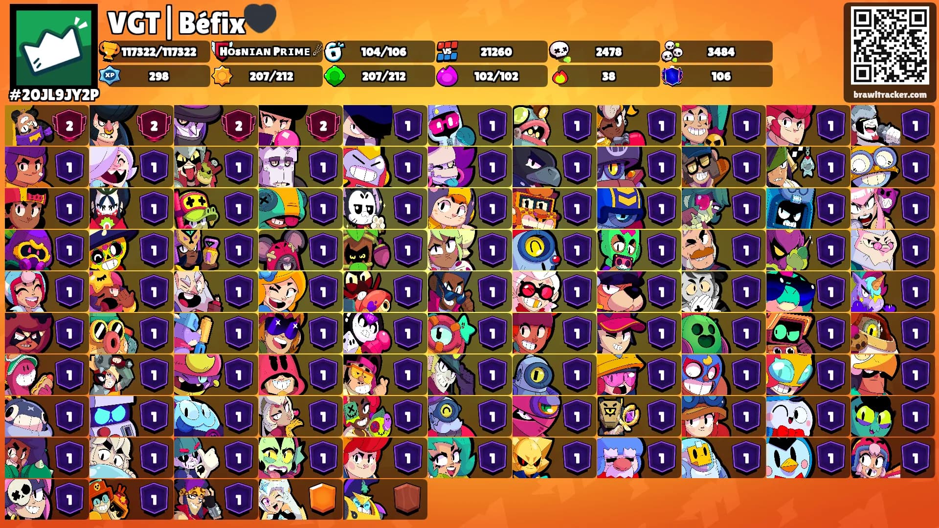 VGT|Béfix🖤's Ranks