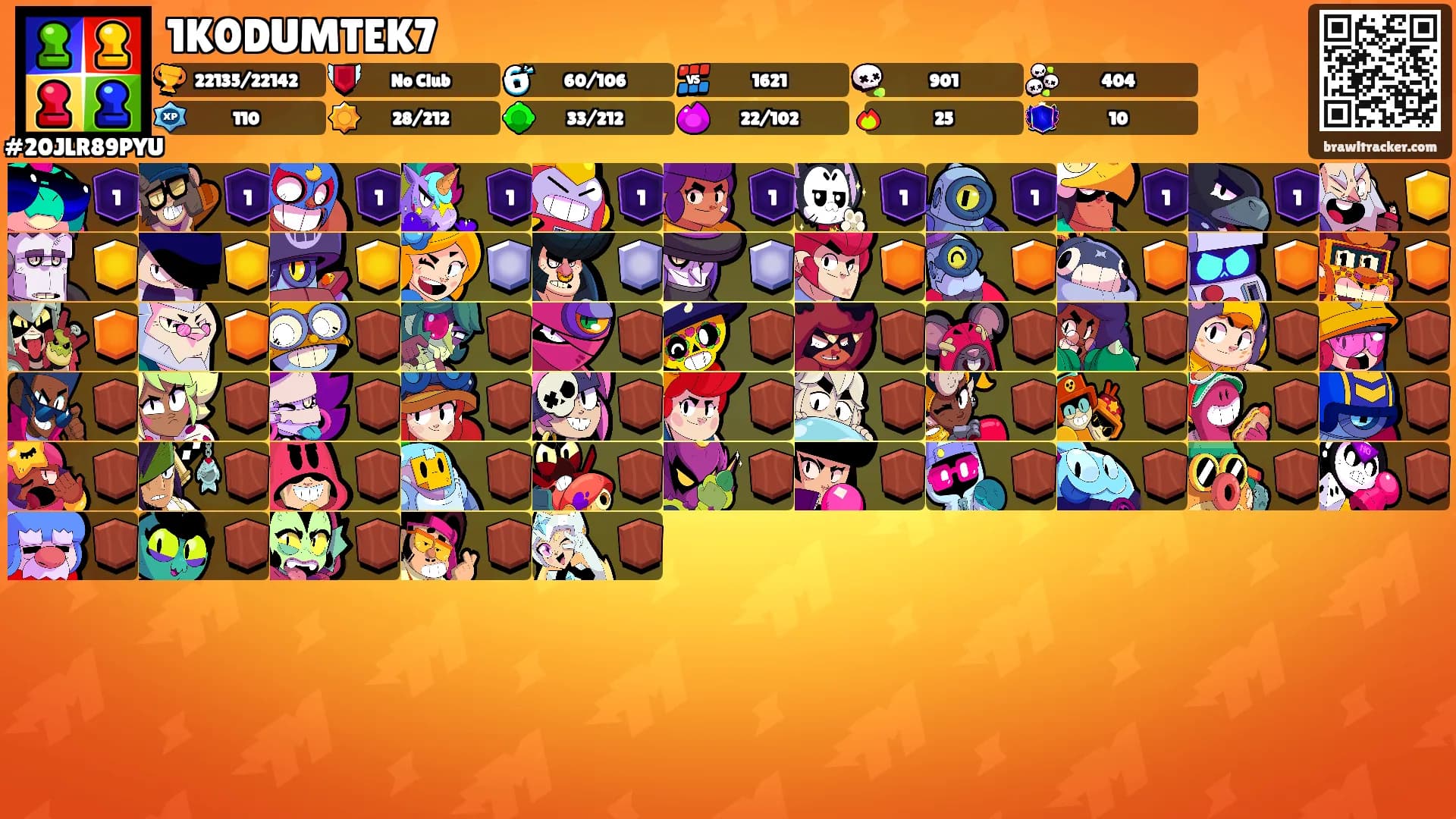 1K0DUMTEK7's Ranks