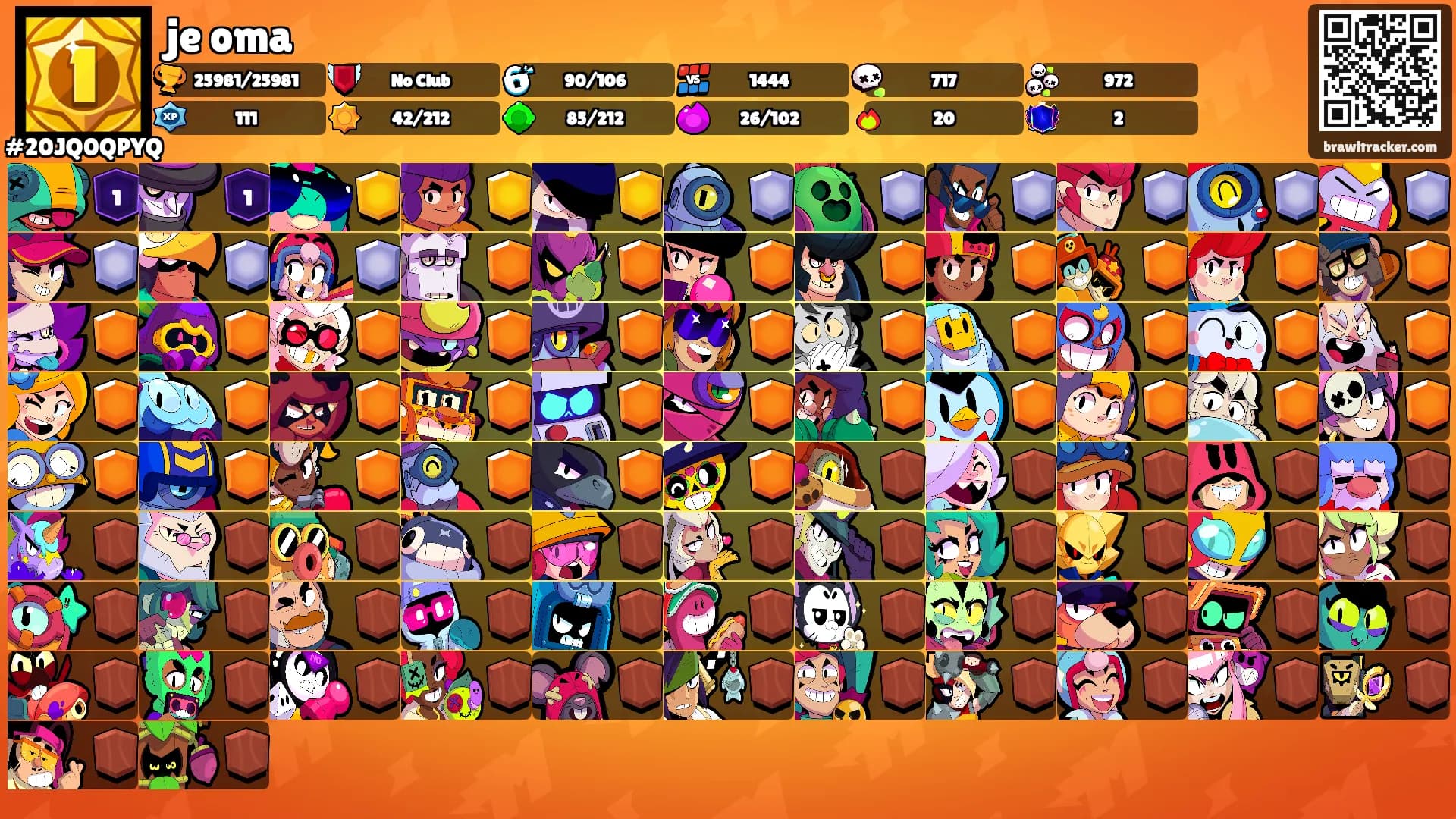 je oma's Ranks