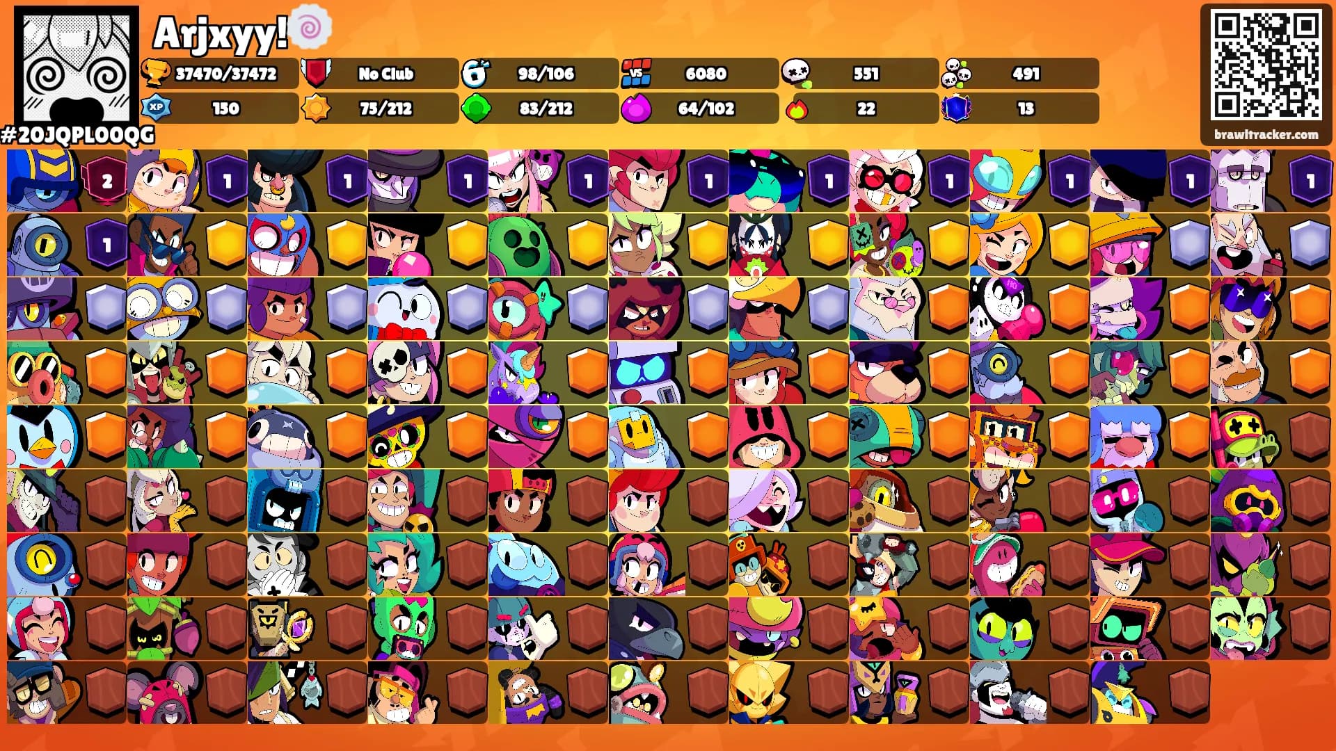 Arjxyy!🍥's Ranks